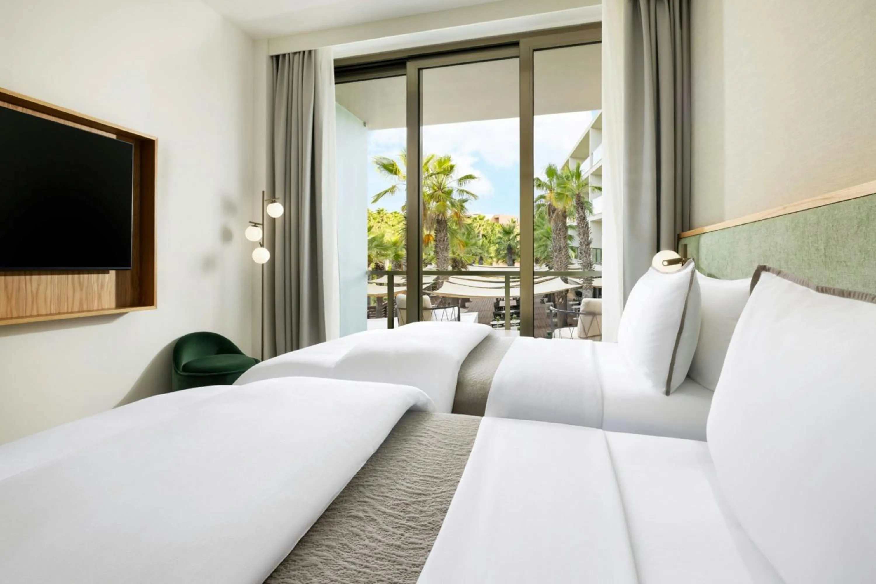 Bedroom, Bed in The Westin Salgados Beach Resort, Algarve