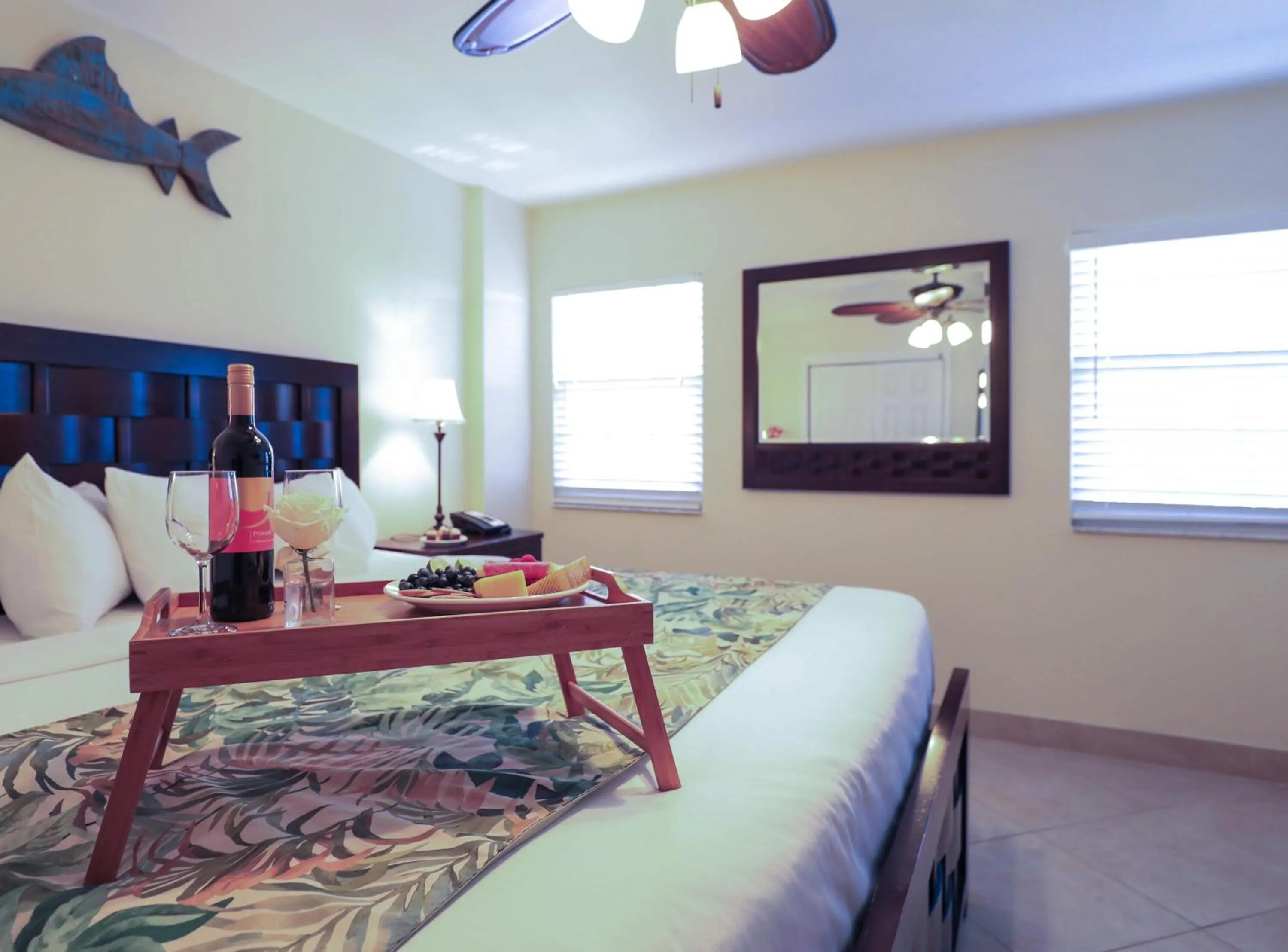 Bedroom in Ocean Pointe Suites at Key Largo