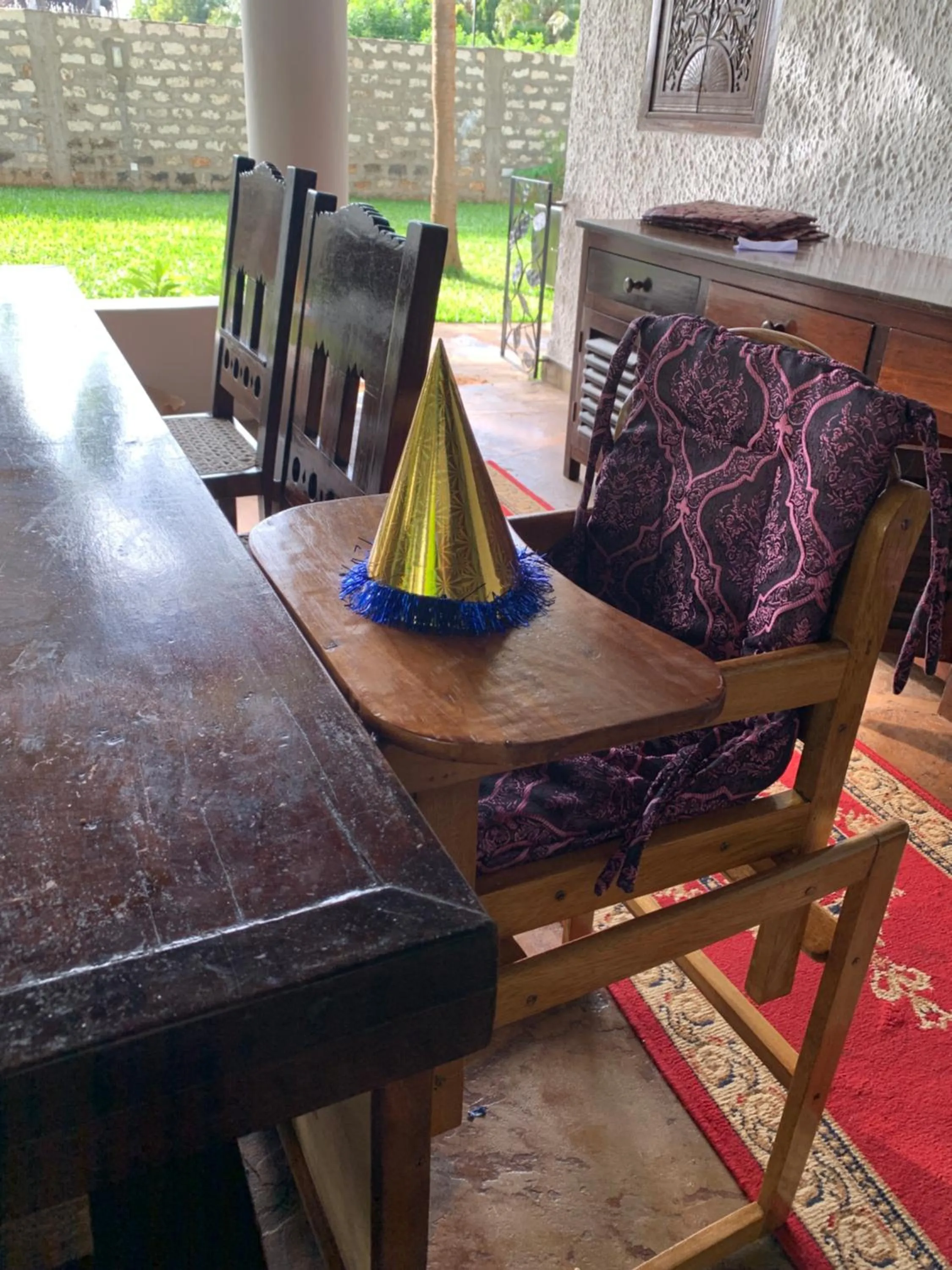 Dining area in Villa Ameera Malindi