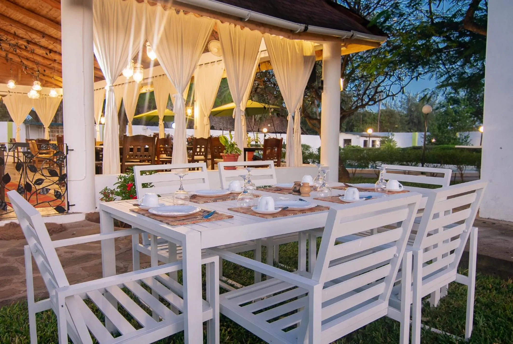 Dining area in Villa Ameera Malindi