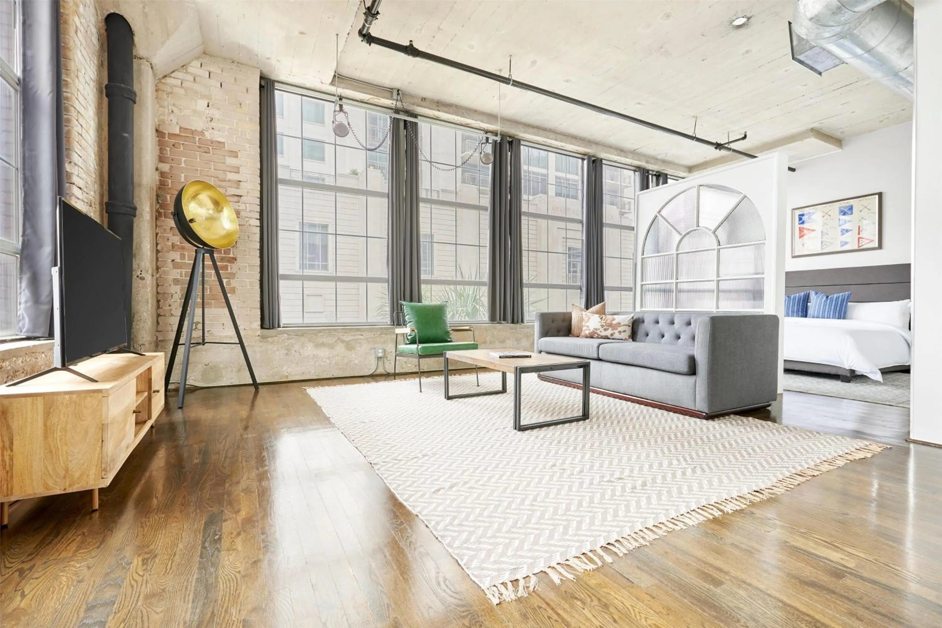 Photo of the whole room, Bed in Reside Houston Downtown, a Wyndham Residence