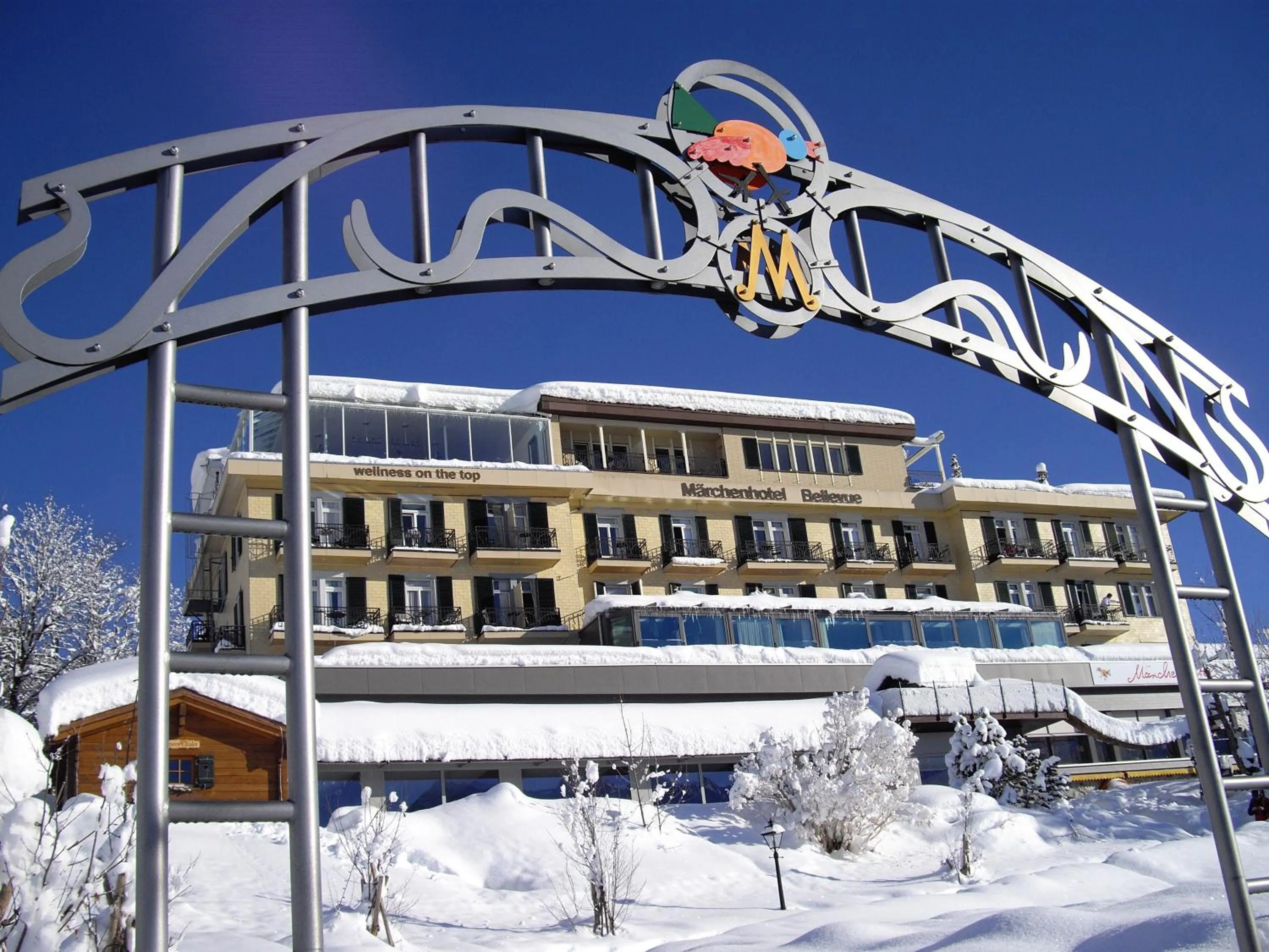 Facade/entrance in Märchenhotel