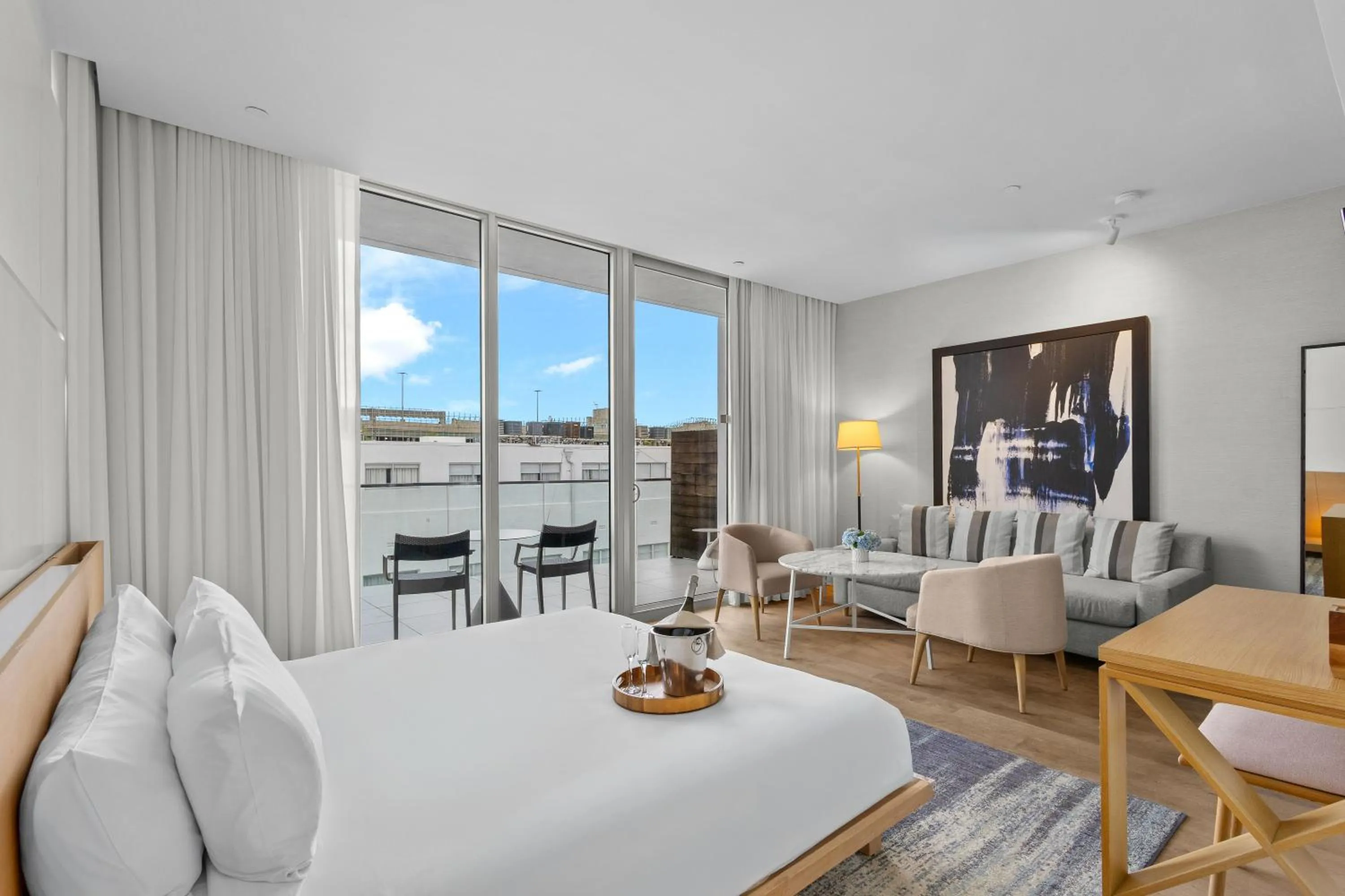 Seating area in Park Central South Beach