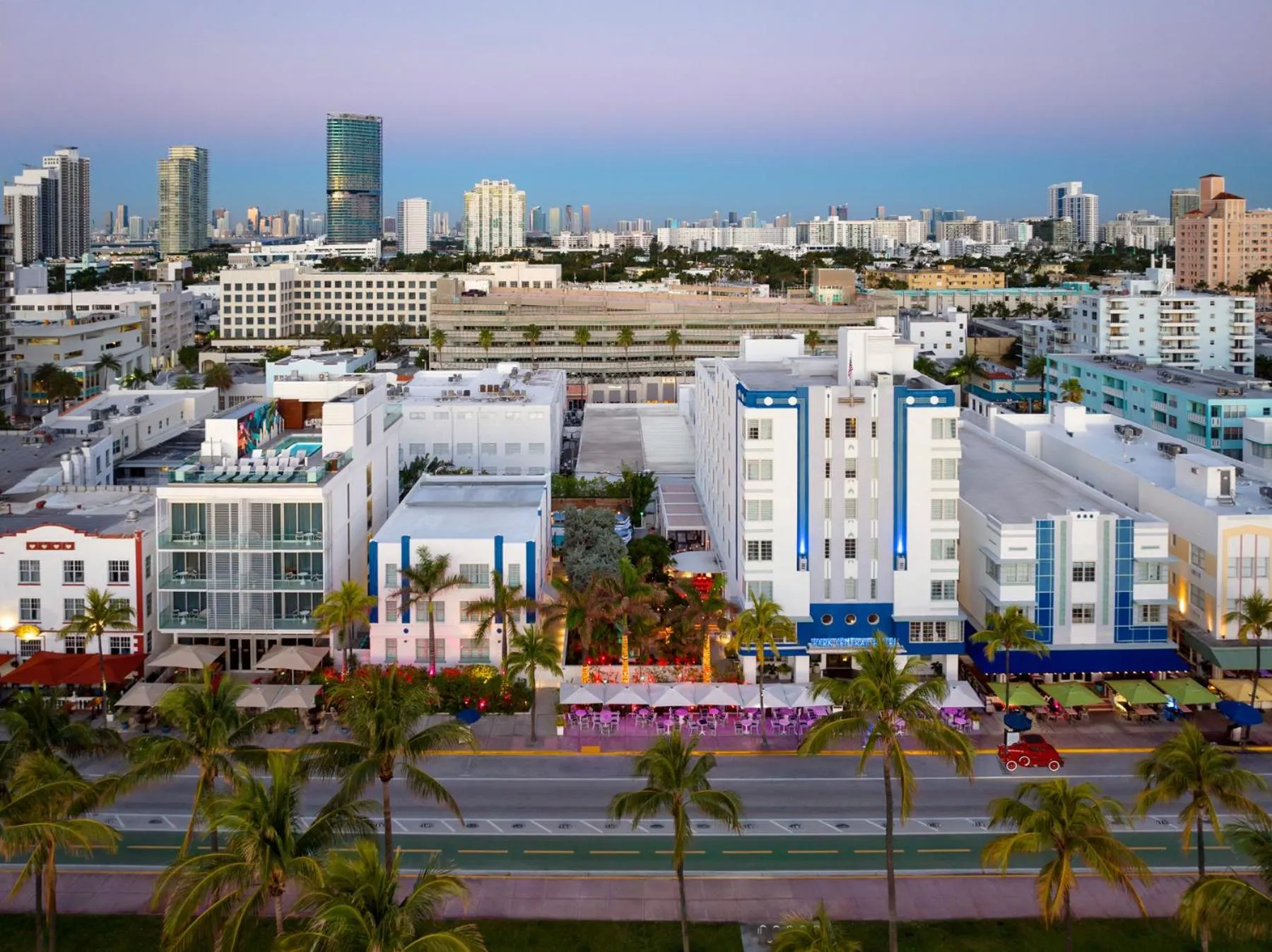 Property building in Park Central South Beach