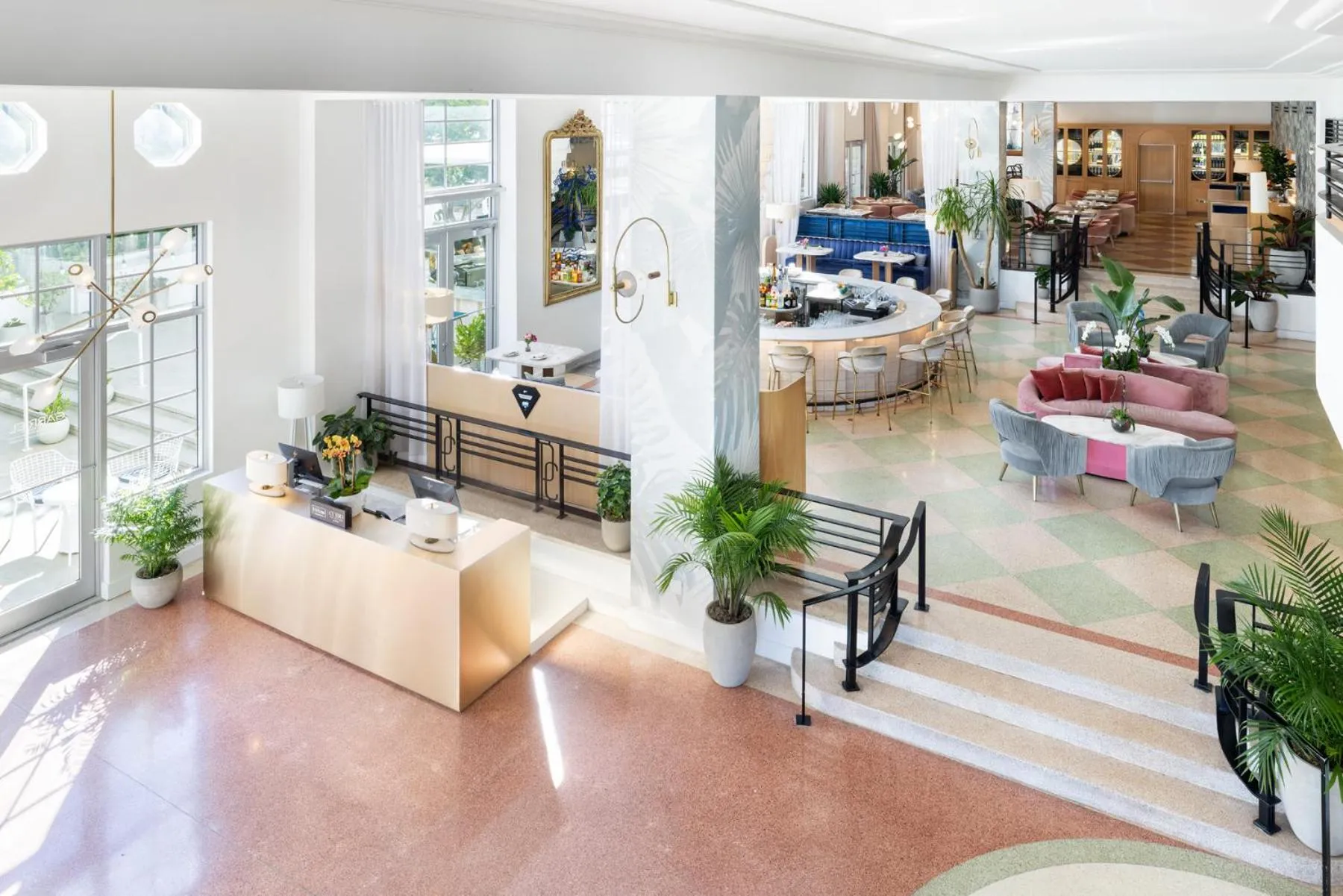 Lobby or reception in Park Central South Beach