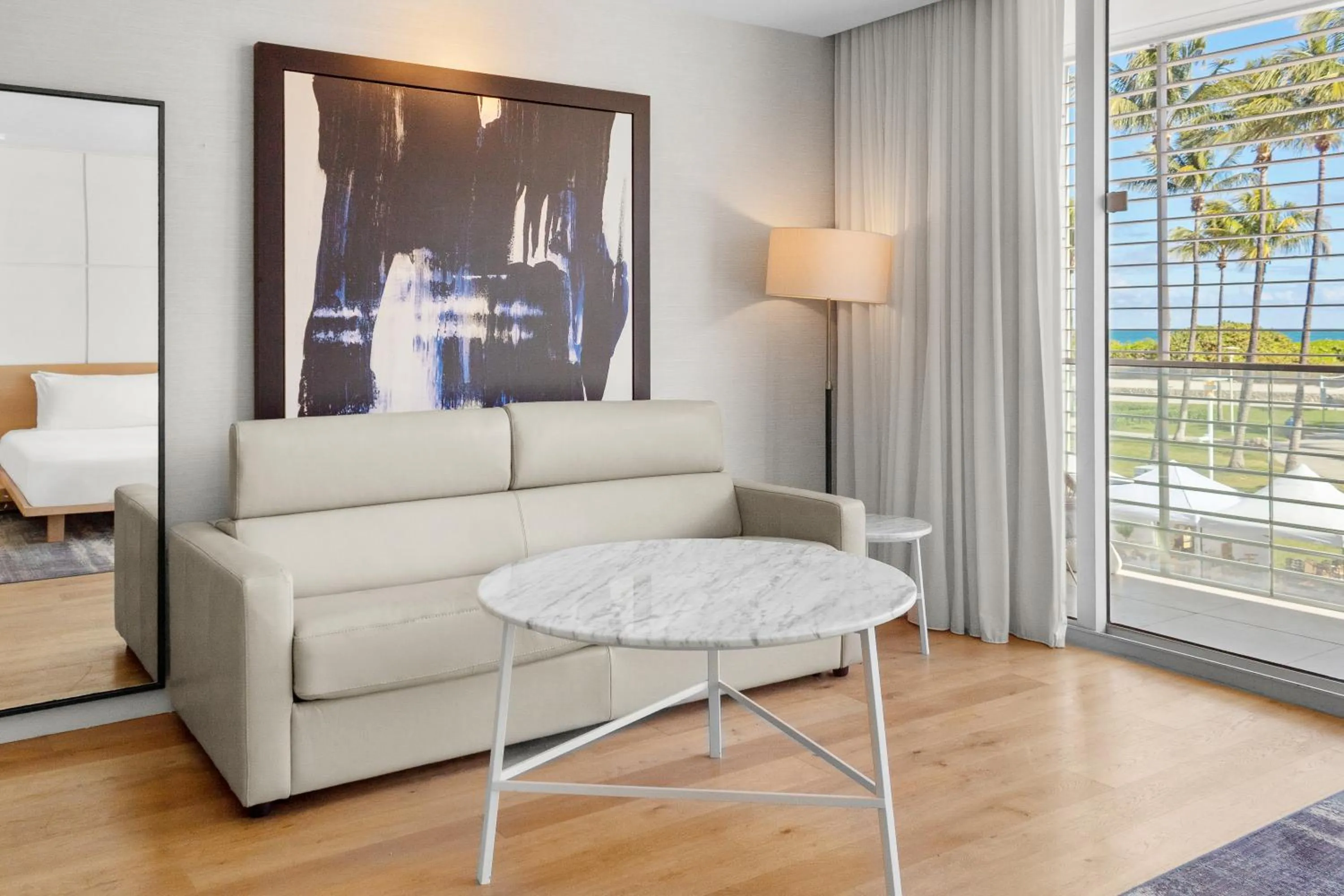 Seating area in Park Central South Beach