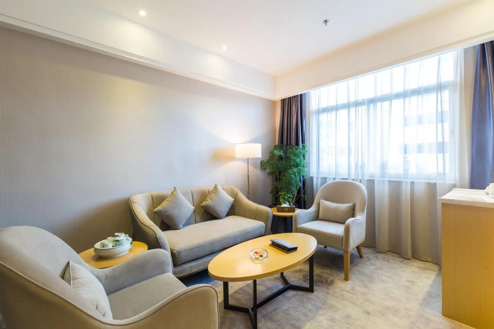 Living room in Guangzhou Seaman Hotel