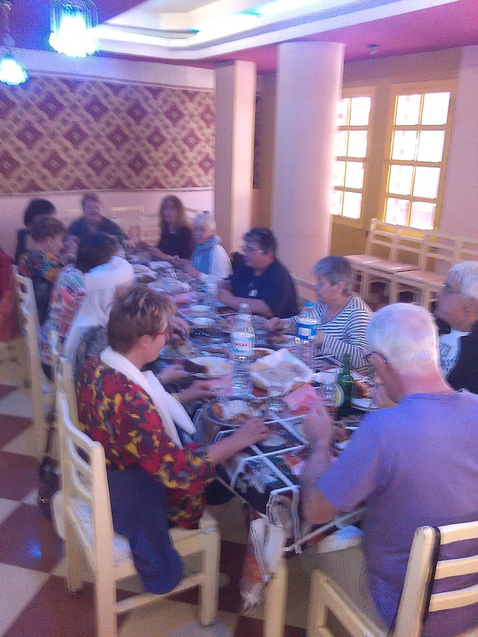 Continental breakfast in Pharaohs Hotel