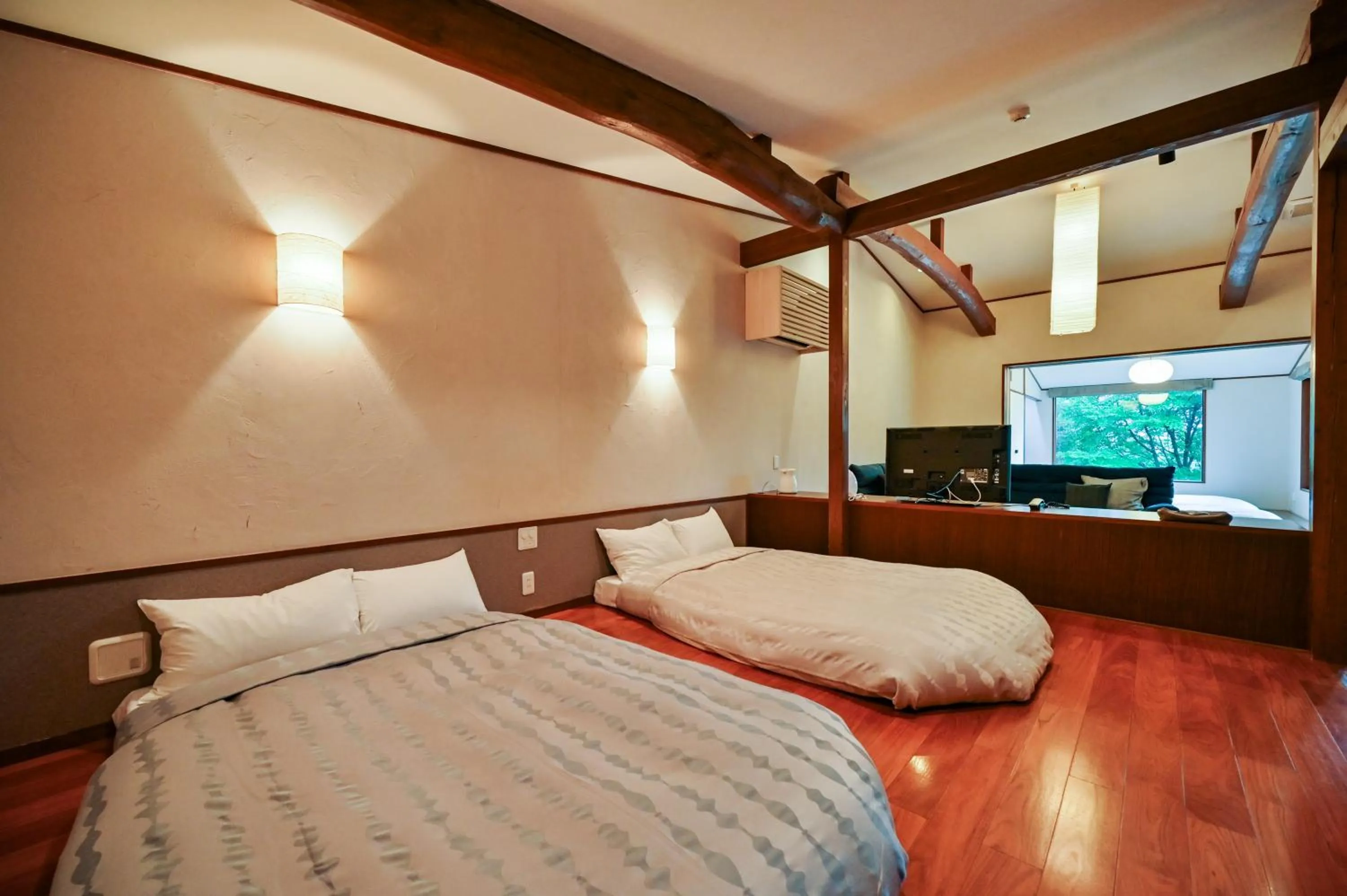 Bed in Oita Kuoritei