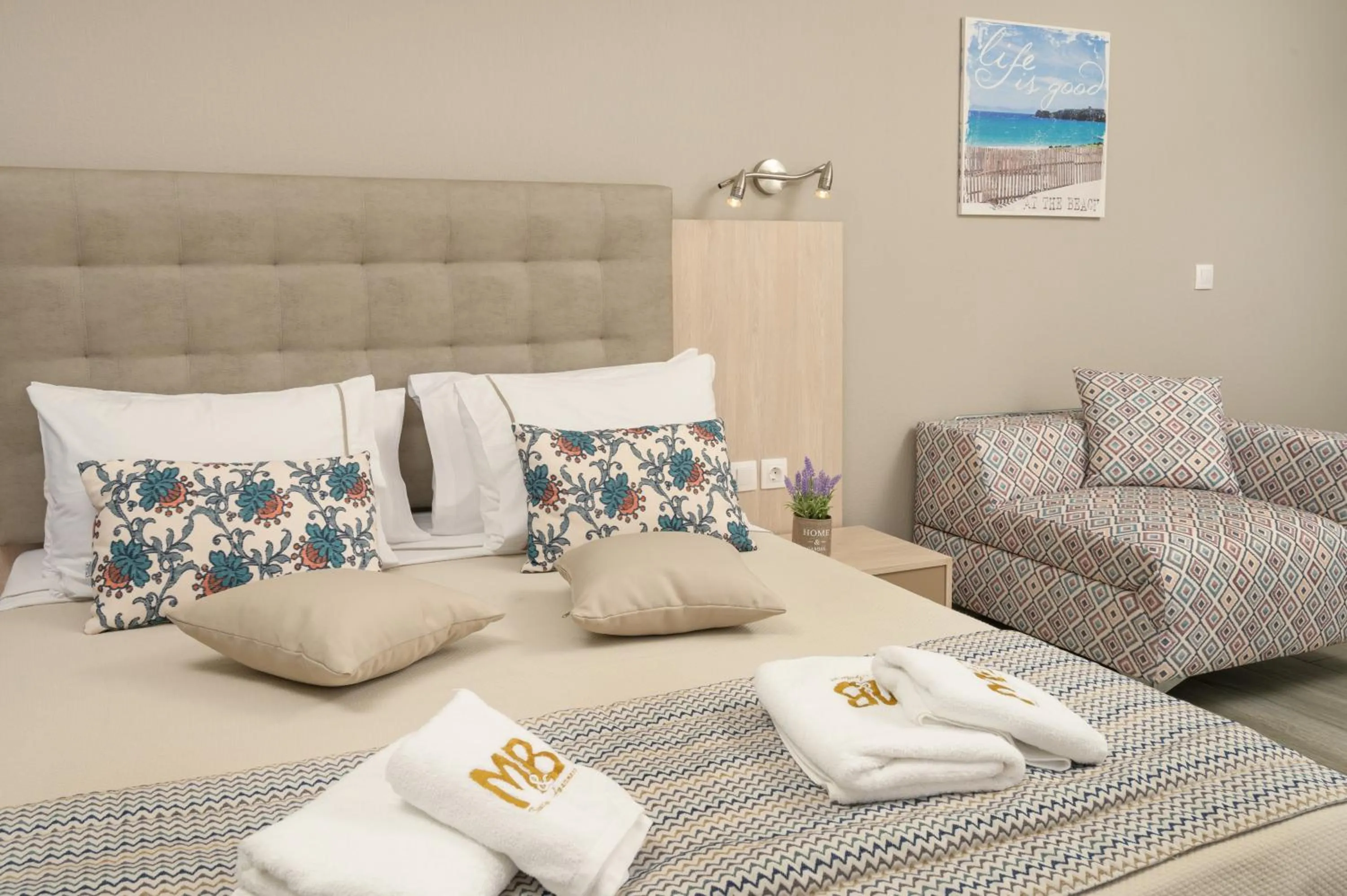 Bed in M&B boutique apartments