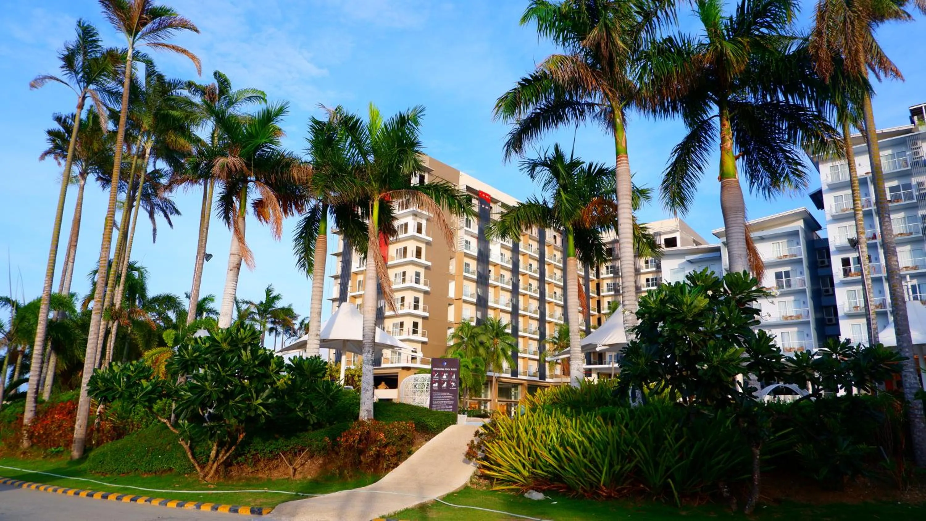Property building in Solea Palm Resort Mactan