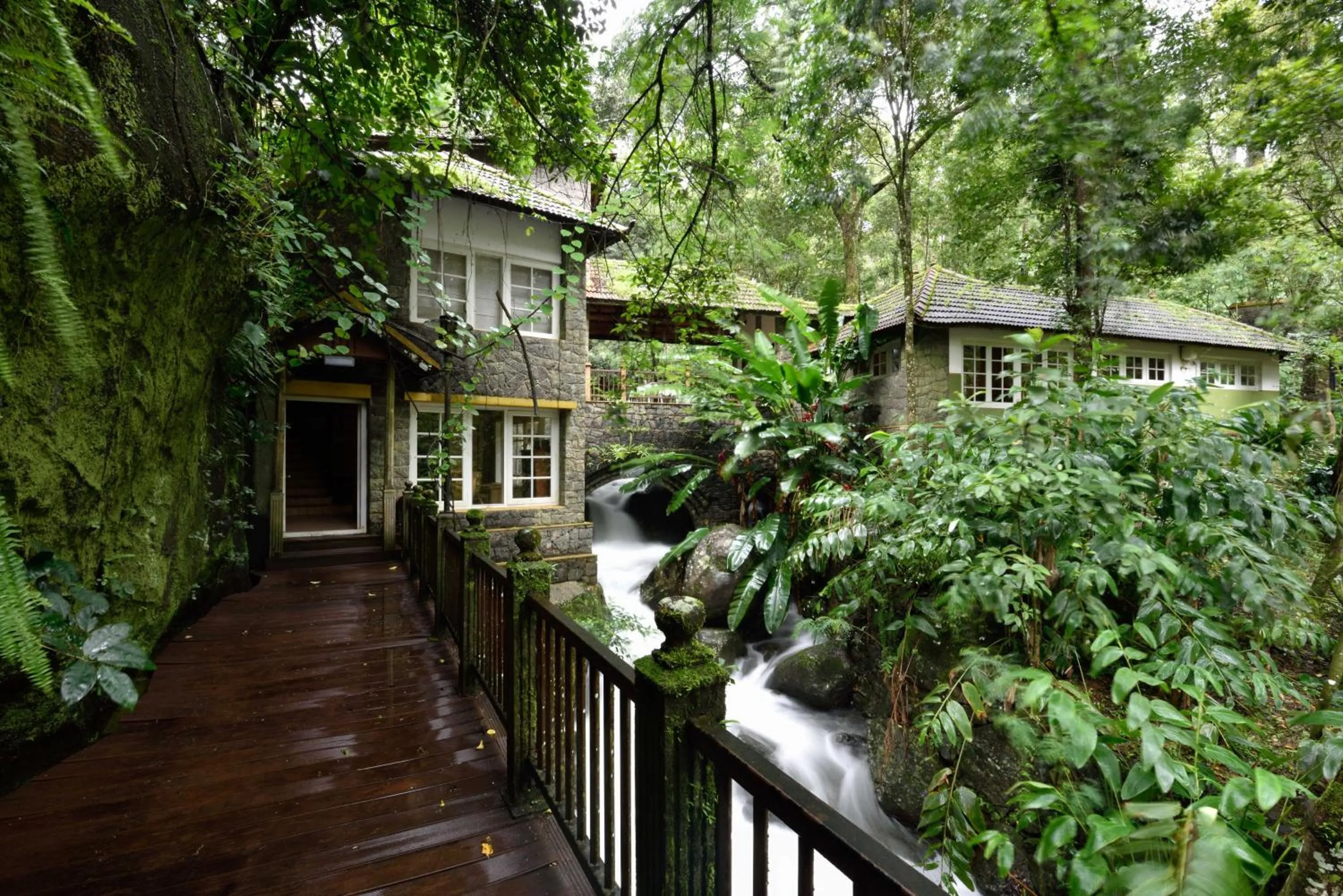 Facade/entrance in Mystic Mayapott, Thekkady