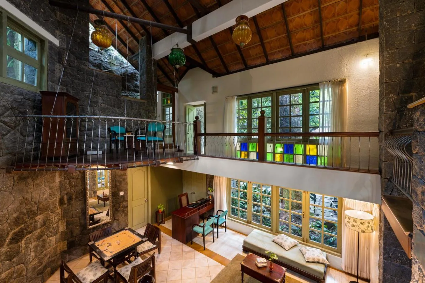 Lobby or reception in Mystic Mayapott, Thekkady
