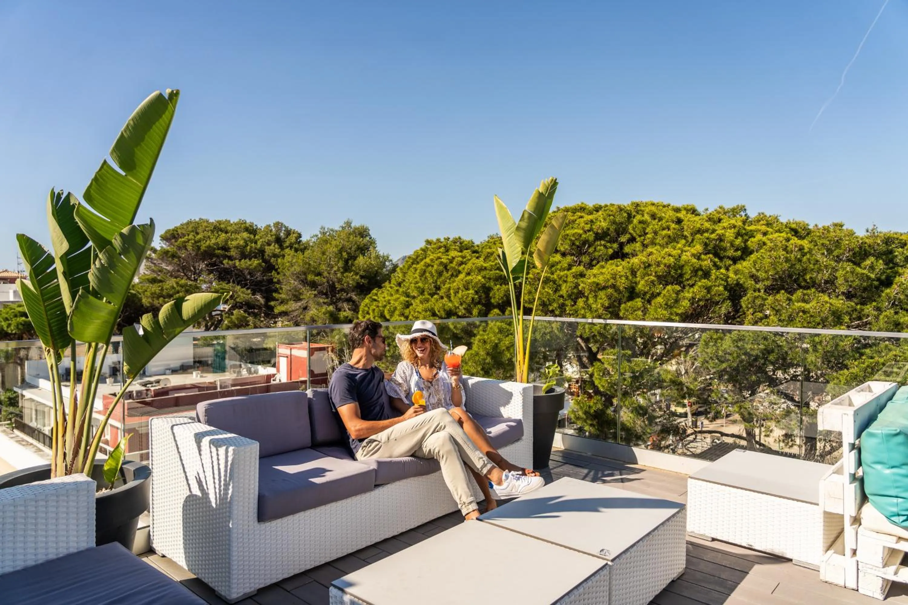 Balcony/Terrace in Onmood Cala Ratjada - Bed & Brunch