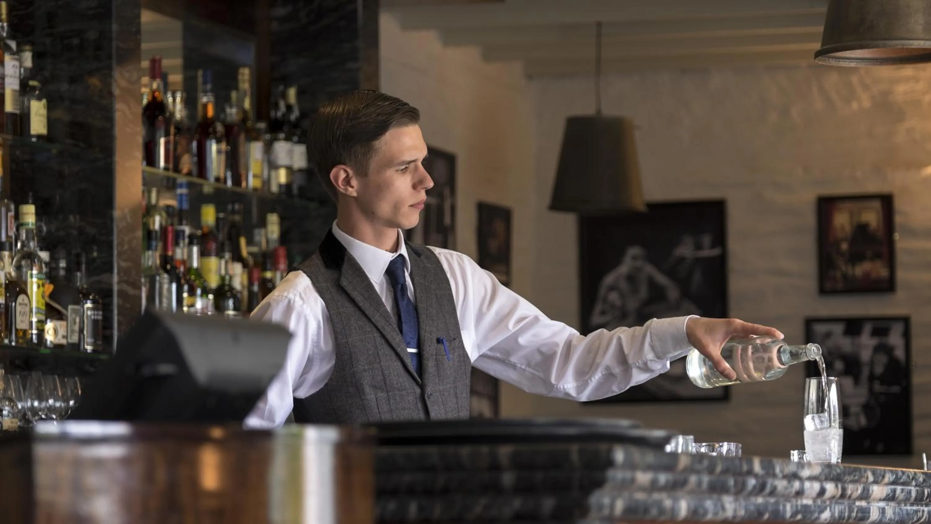 Staff in Kentisbury Grange