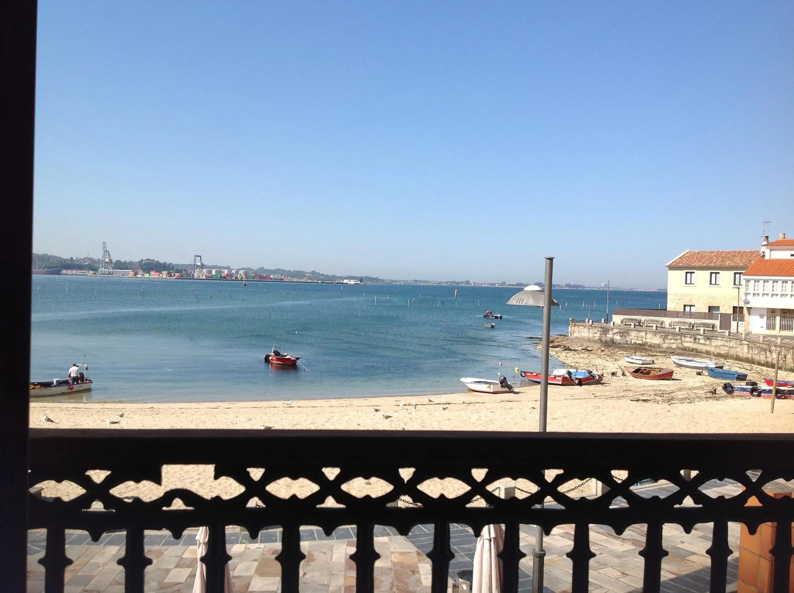 Balcony/Terrace in A Esmorga-Posada del Mar