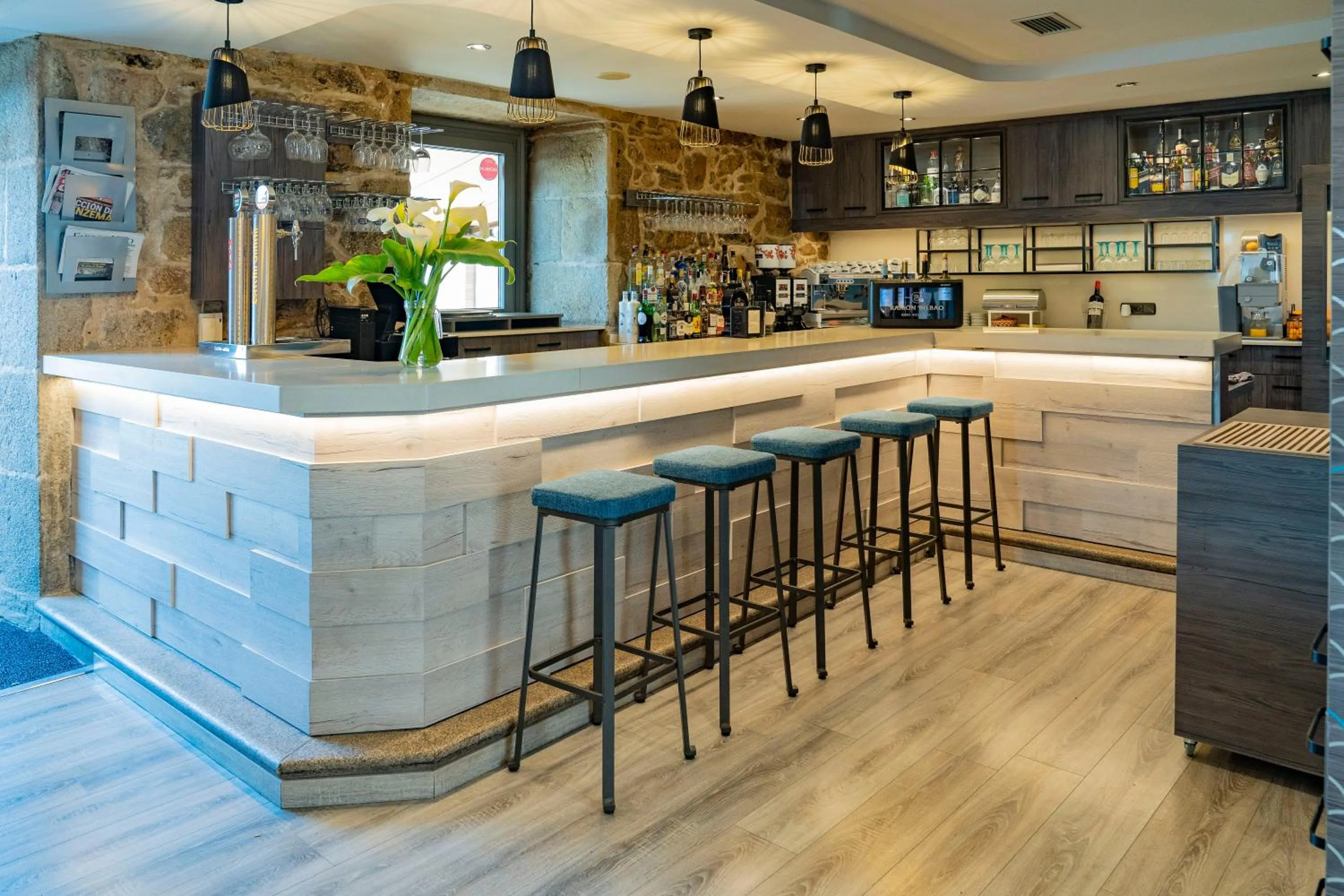 Lounge or bar in A Esmorga-Posada del Mar