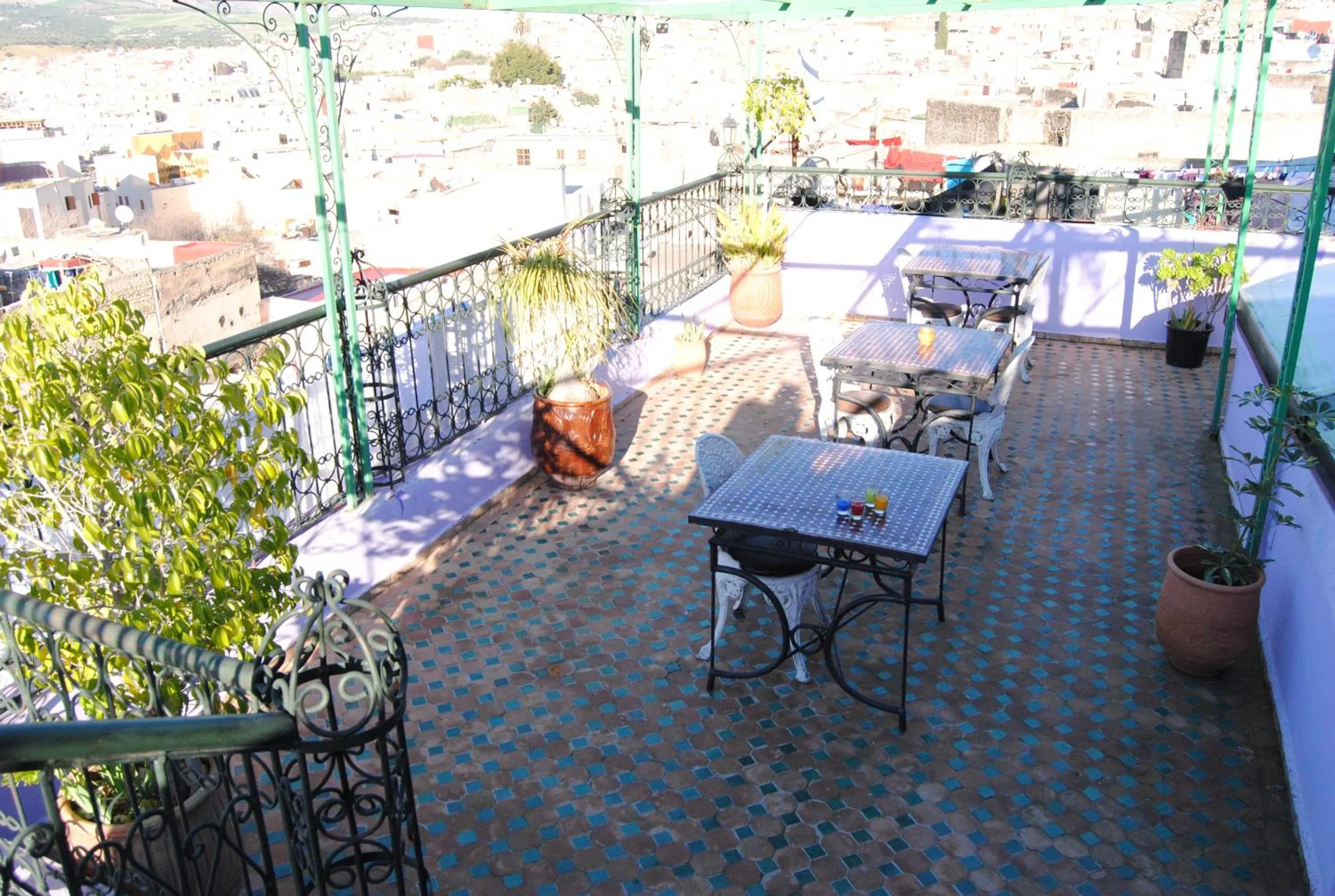 Balcony/Terrace in Riad El Bacha