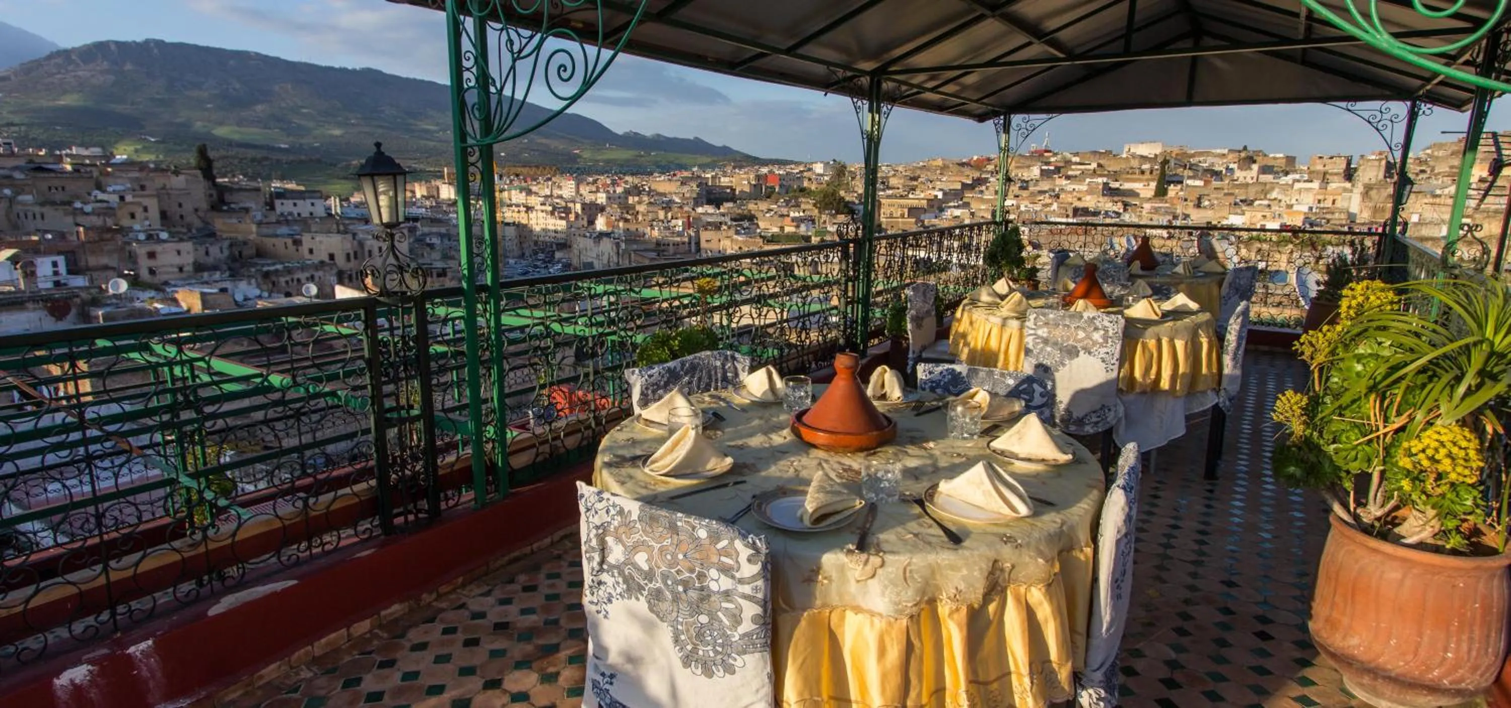Food close-up in Riad El Bacha