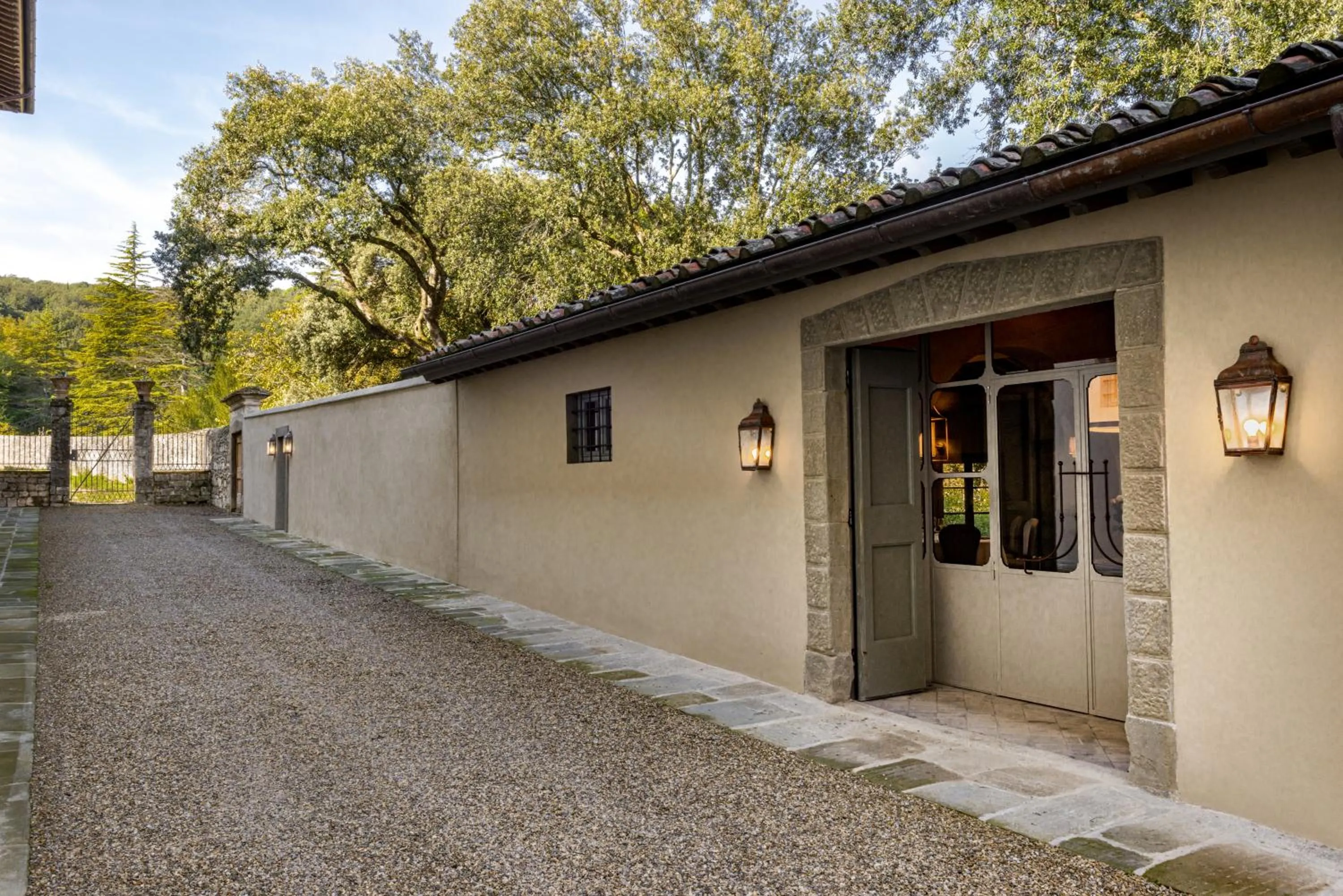 Restaurant/places to eat in Torre a Cona Wine Estate