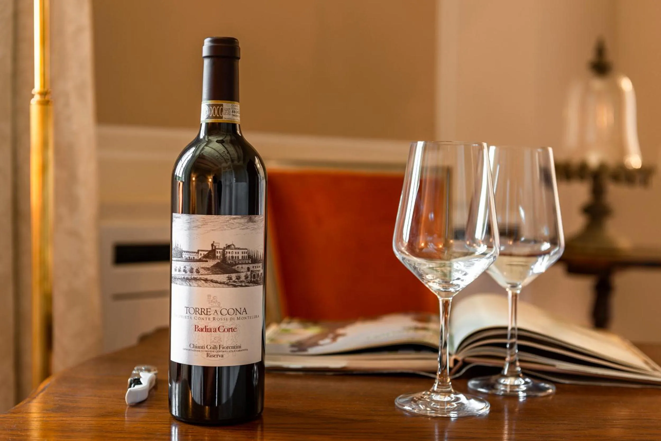 Alcoholic drinks in Torre a Cona Wine Estate