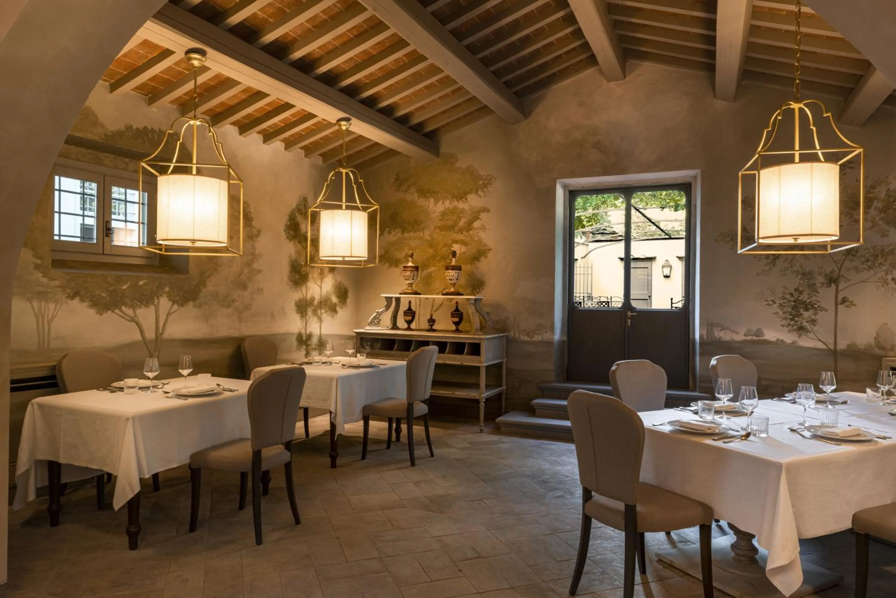 Lounge or bar in Torre a Cona Wine Estate