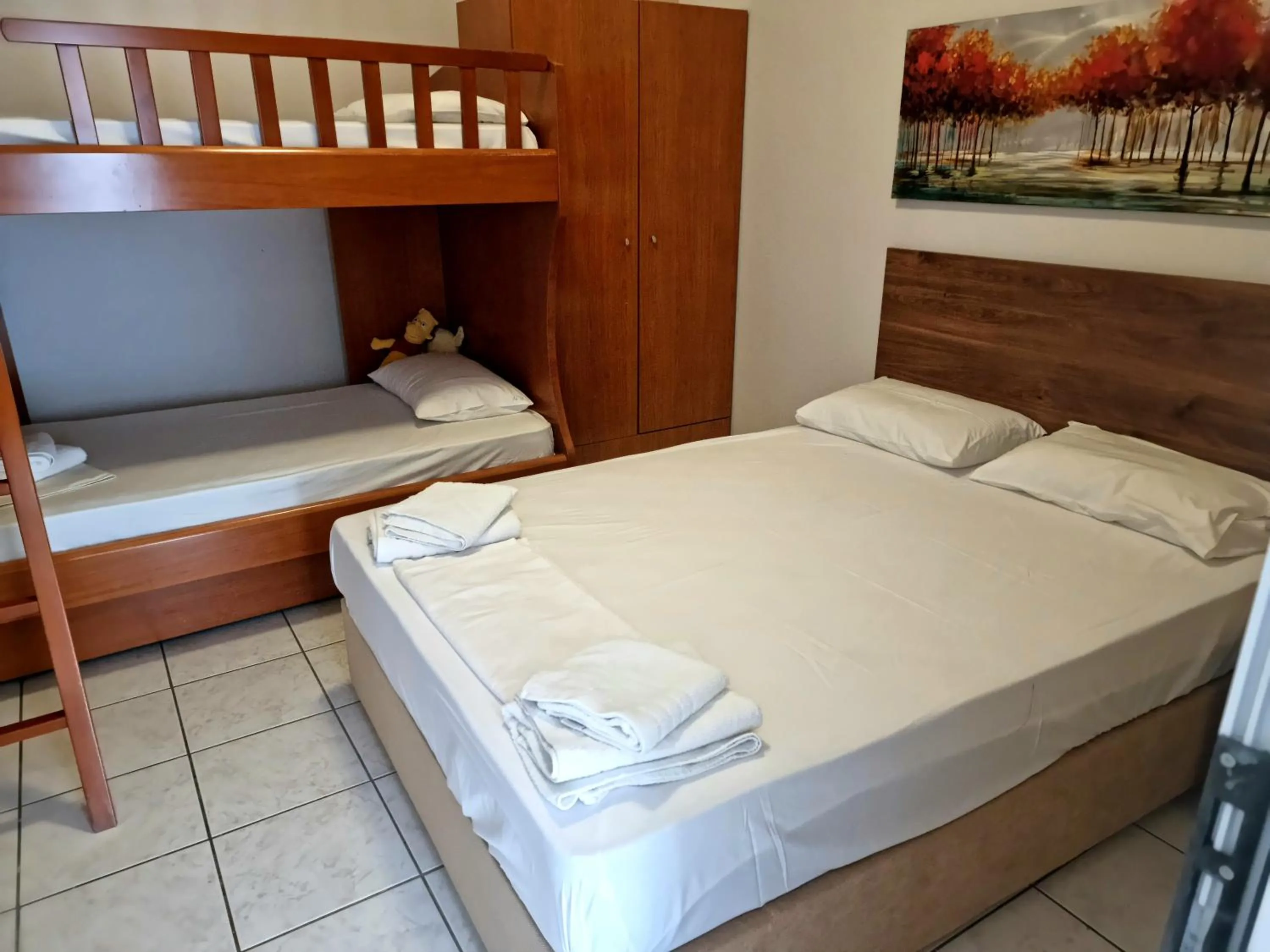 Bedroom, Bed in Hotel Nautilos