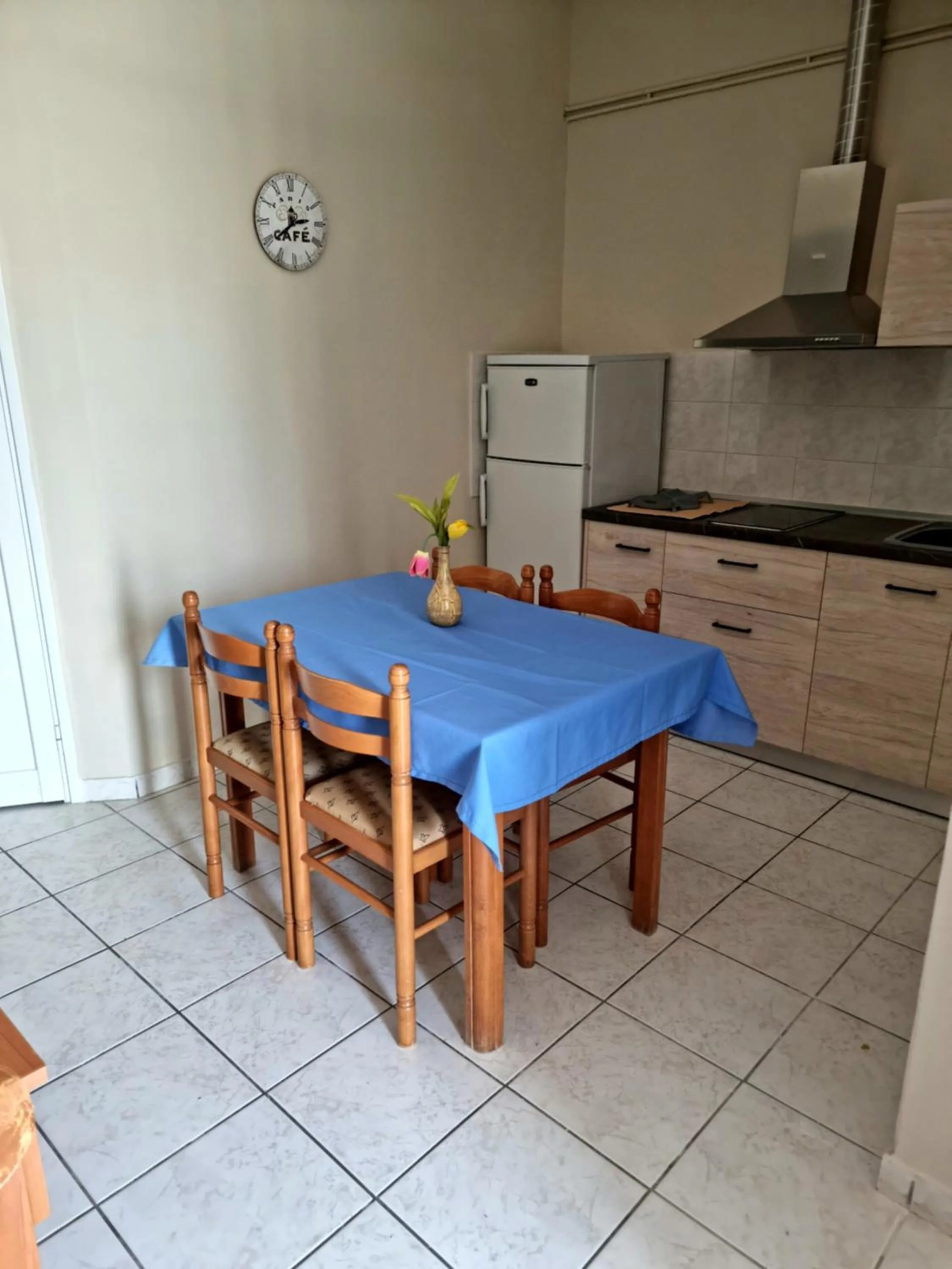 Kitchen or kitchenette in Hotel Nautilos