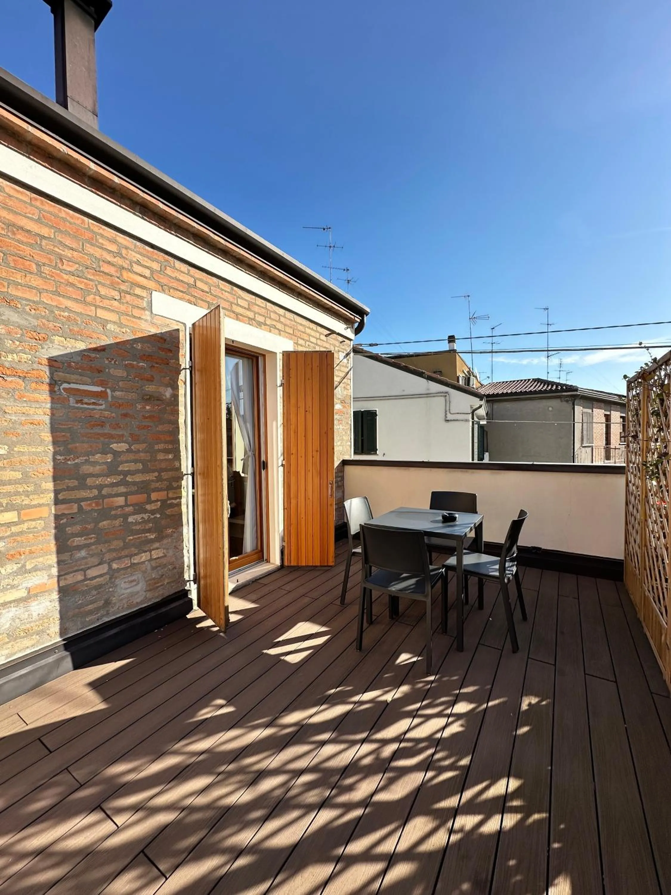 Balcony/Terrace in Locanda del Delta
