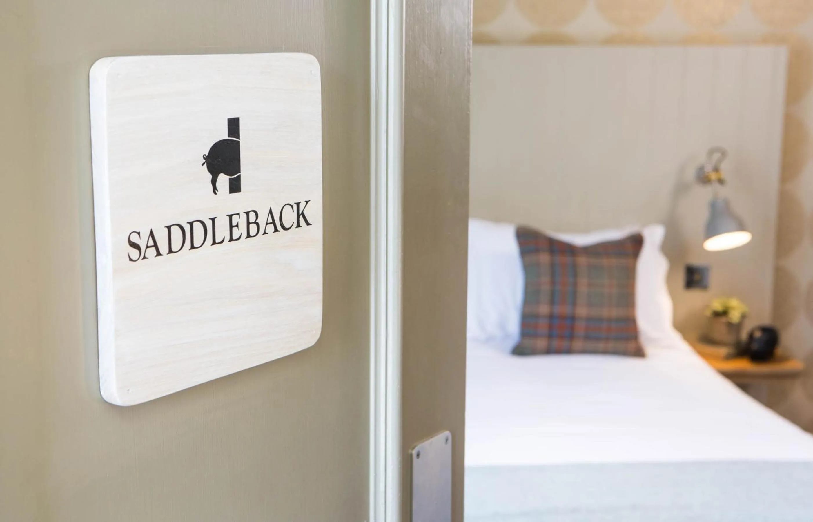 Logo/Certificate/Sign, Bed in The Curious Pig in the Parlour