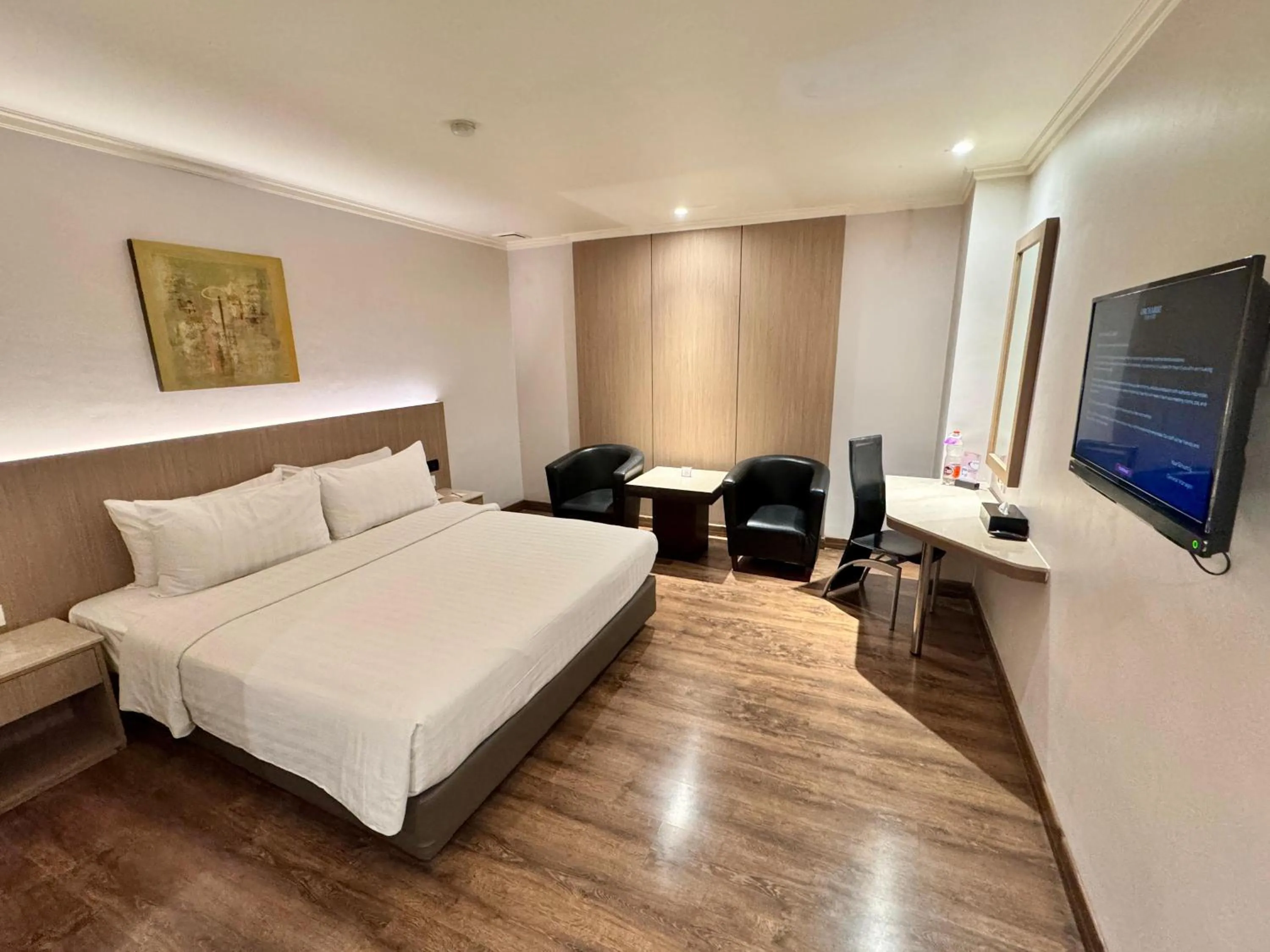 Bed in Orchardz Hotel Industri Jakarta Kemayoran