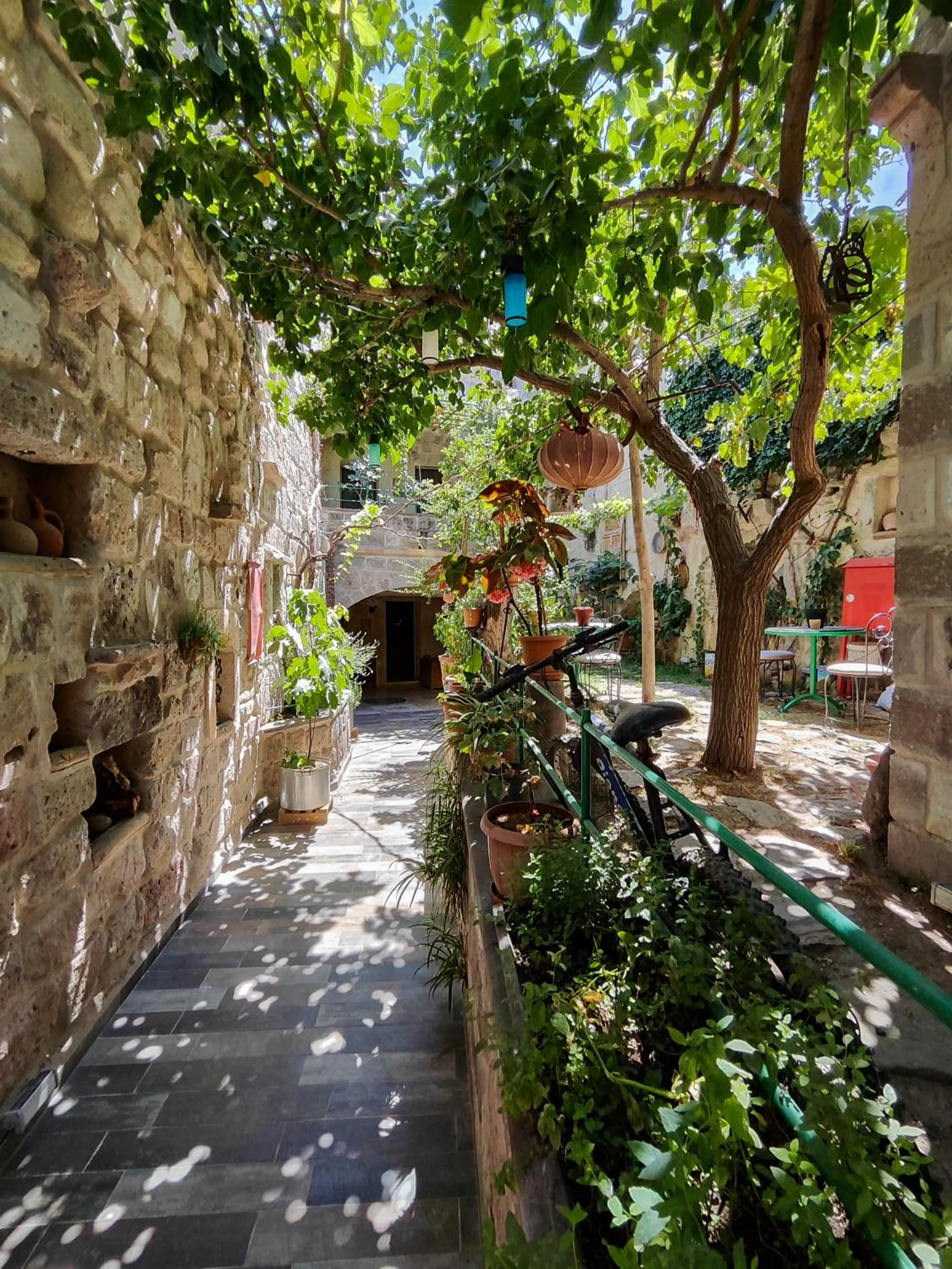 Property building in Vintage Cave House Hotel