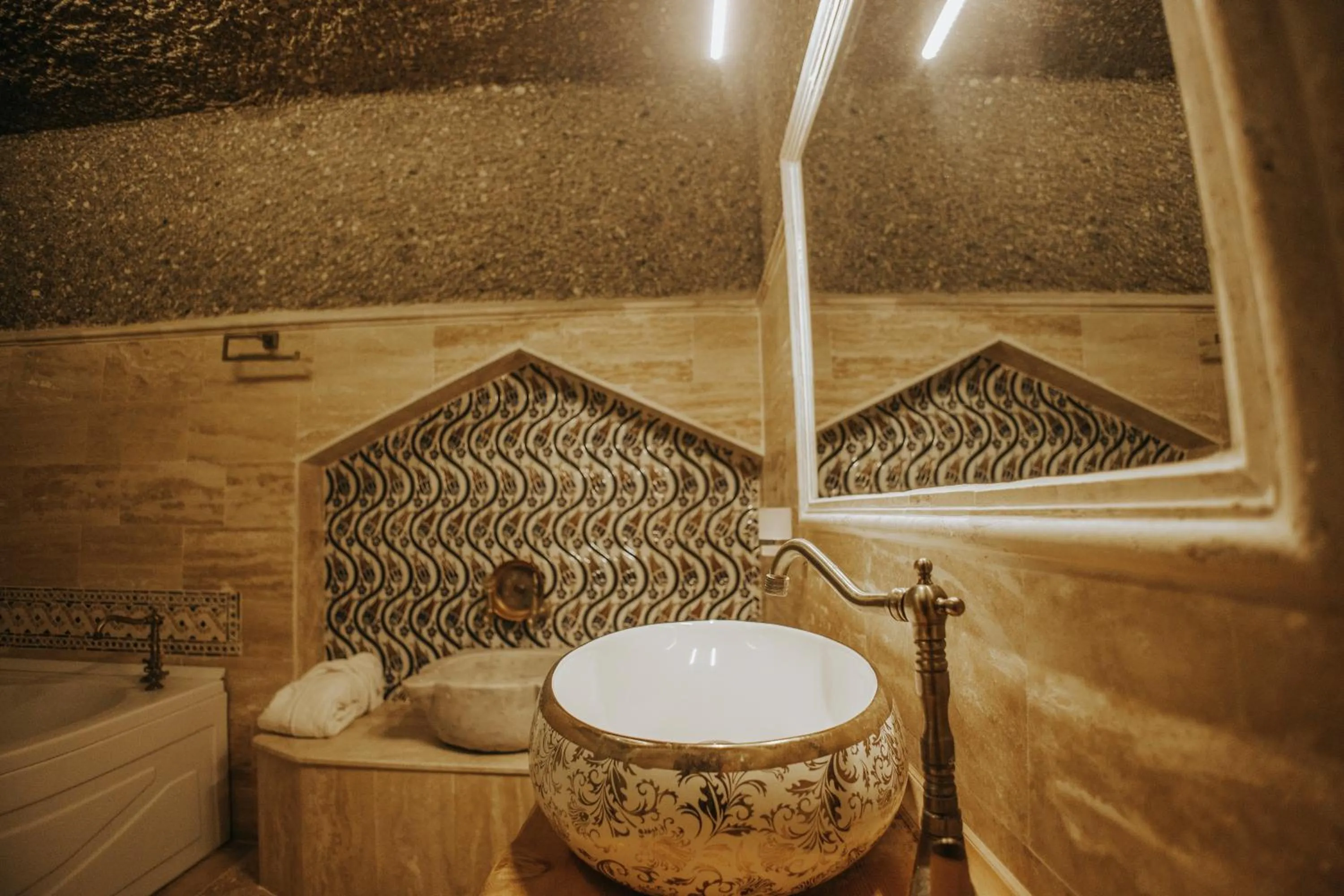 Bathroom in Vintage Cave House Hotel