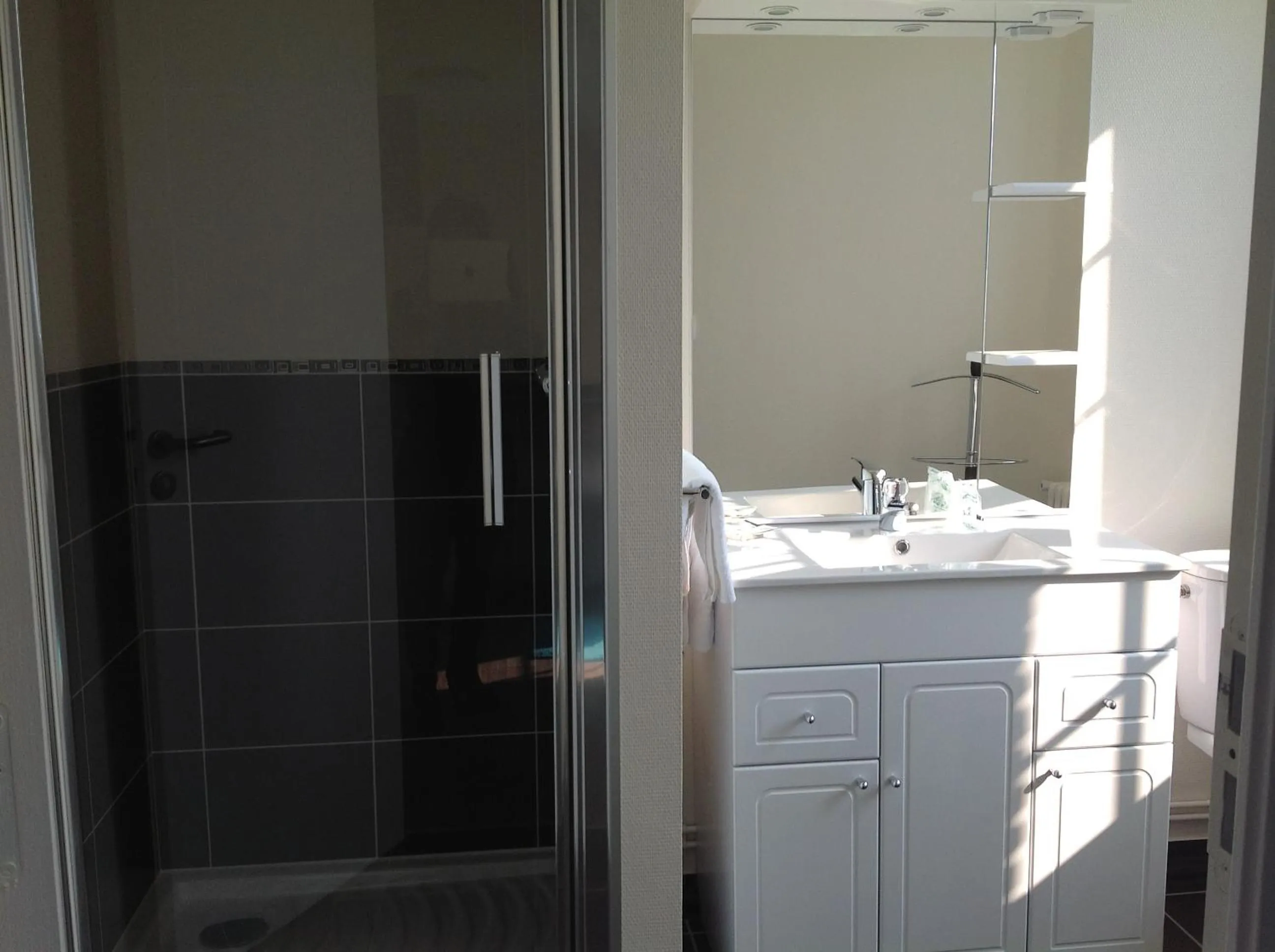 Toilet in Hôtel de France