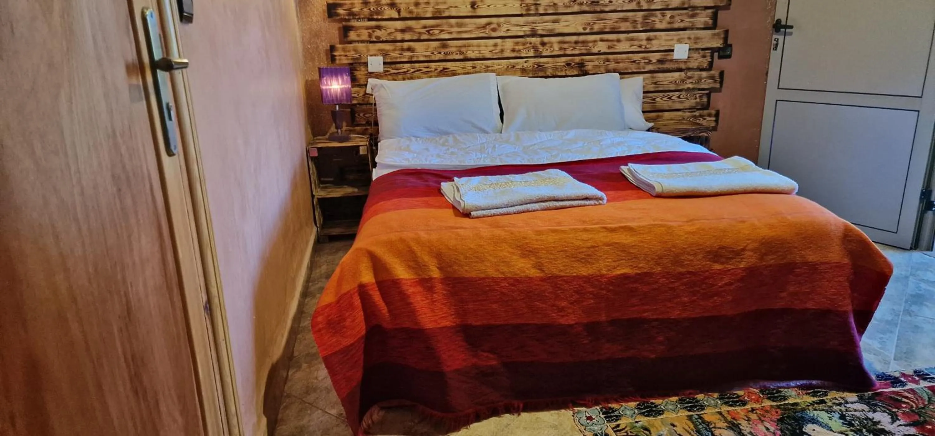 Bed in Bio Palace Hotel