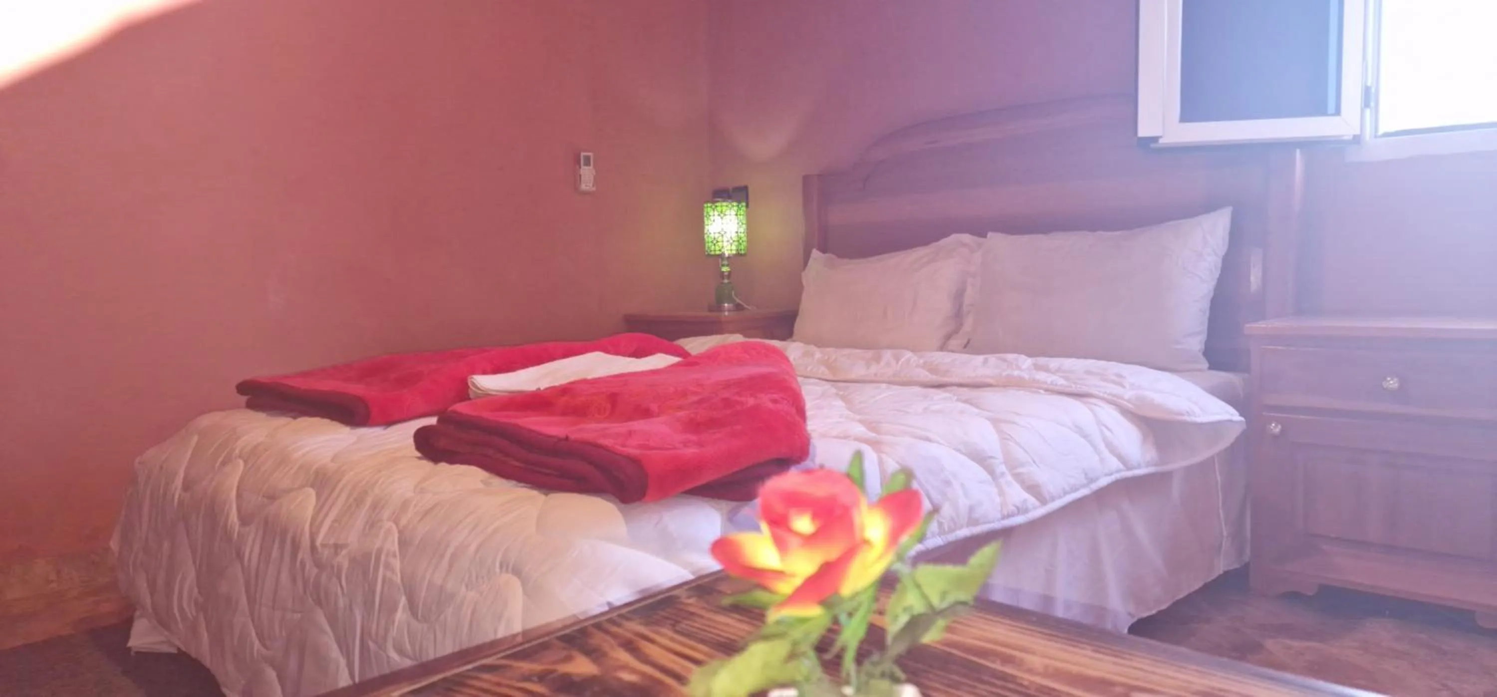 Bed in Bio Palace Hotel