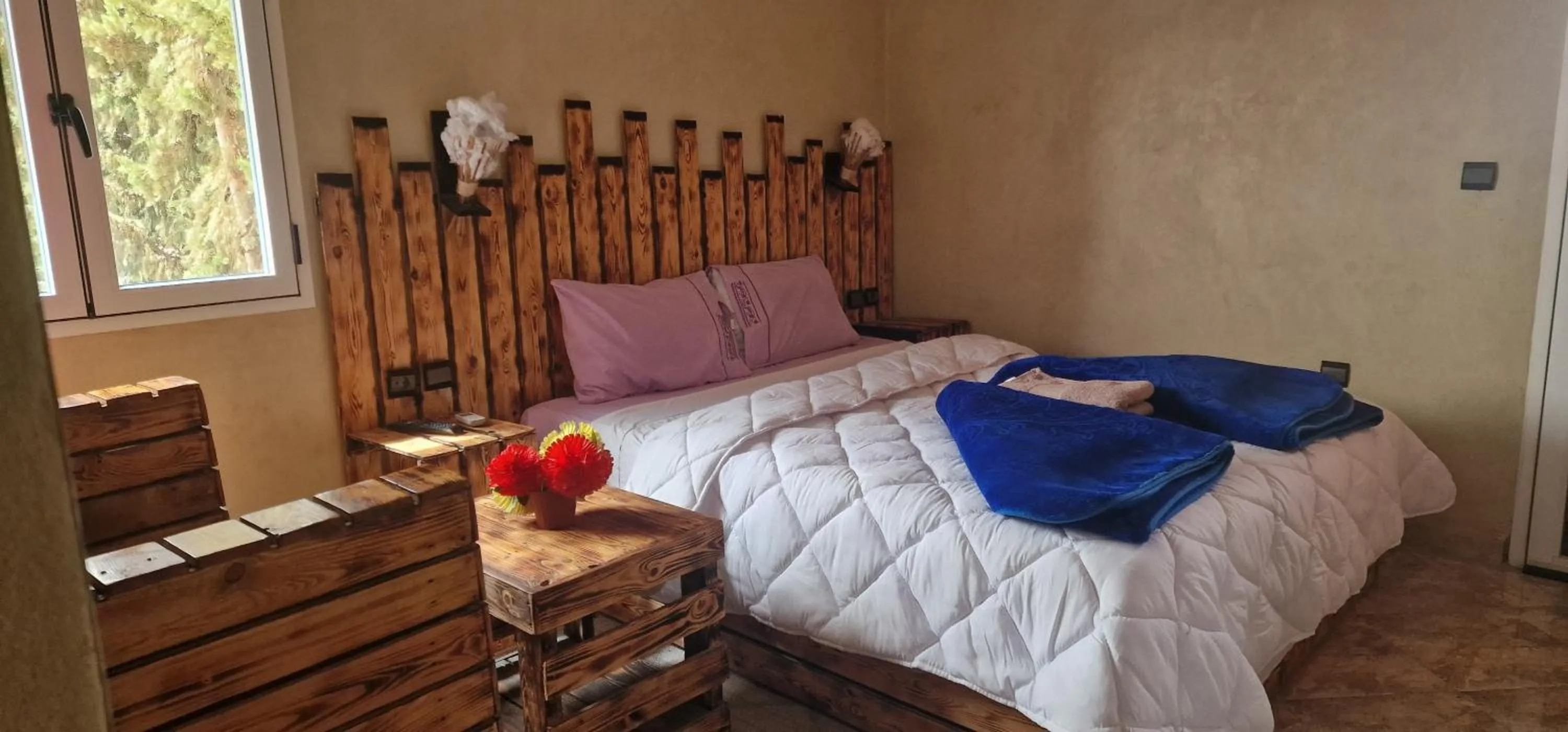 Bed in Bio Palace Hotel