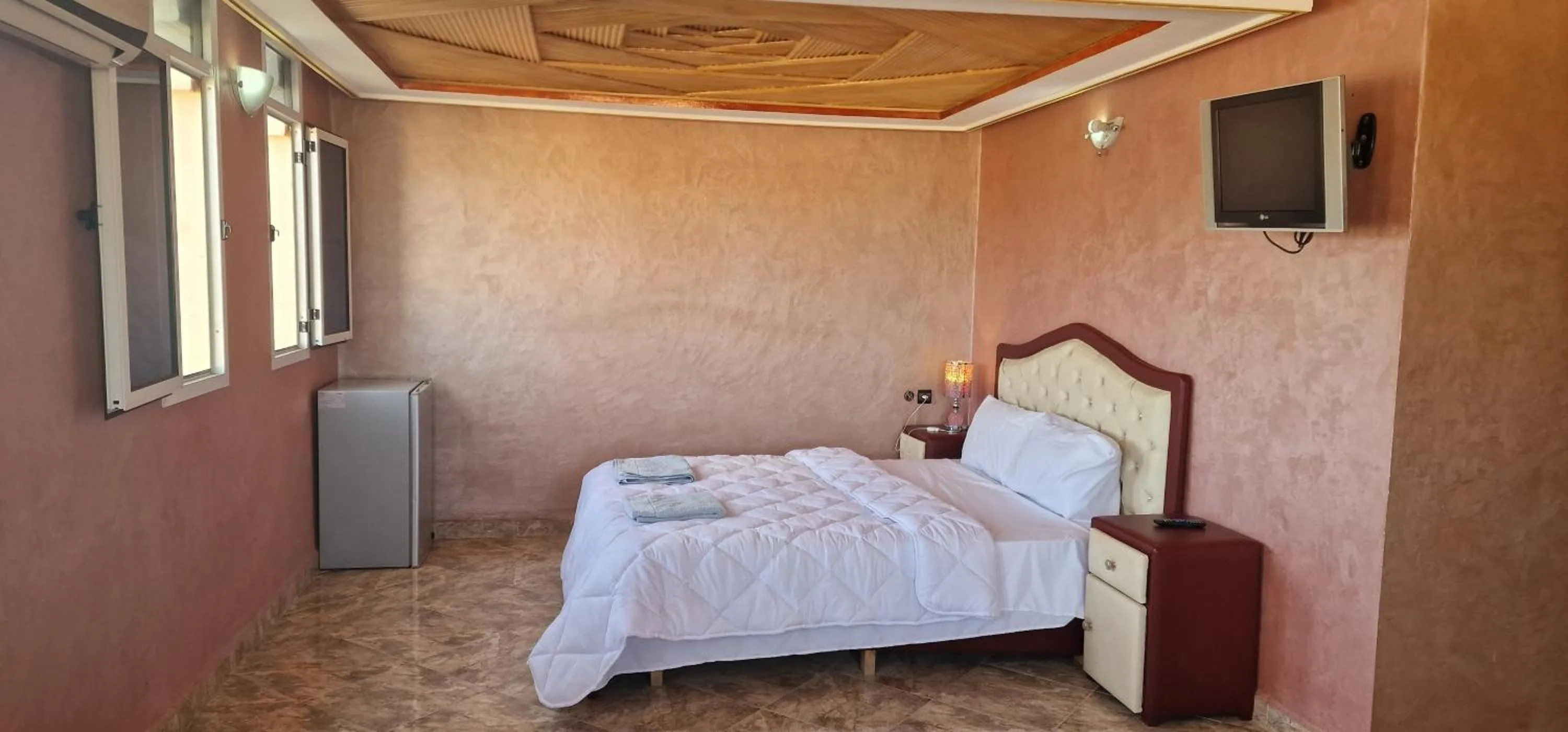 Bed in Bio Palace Hotel