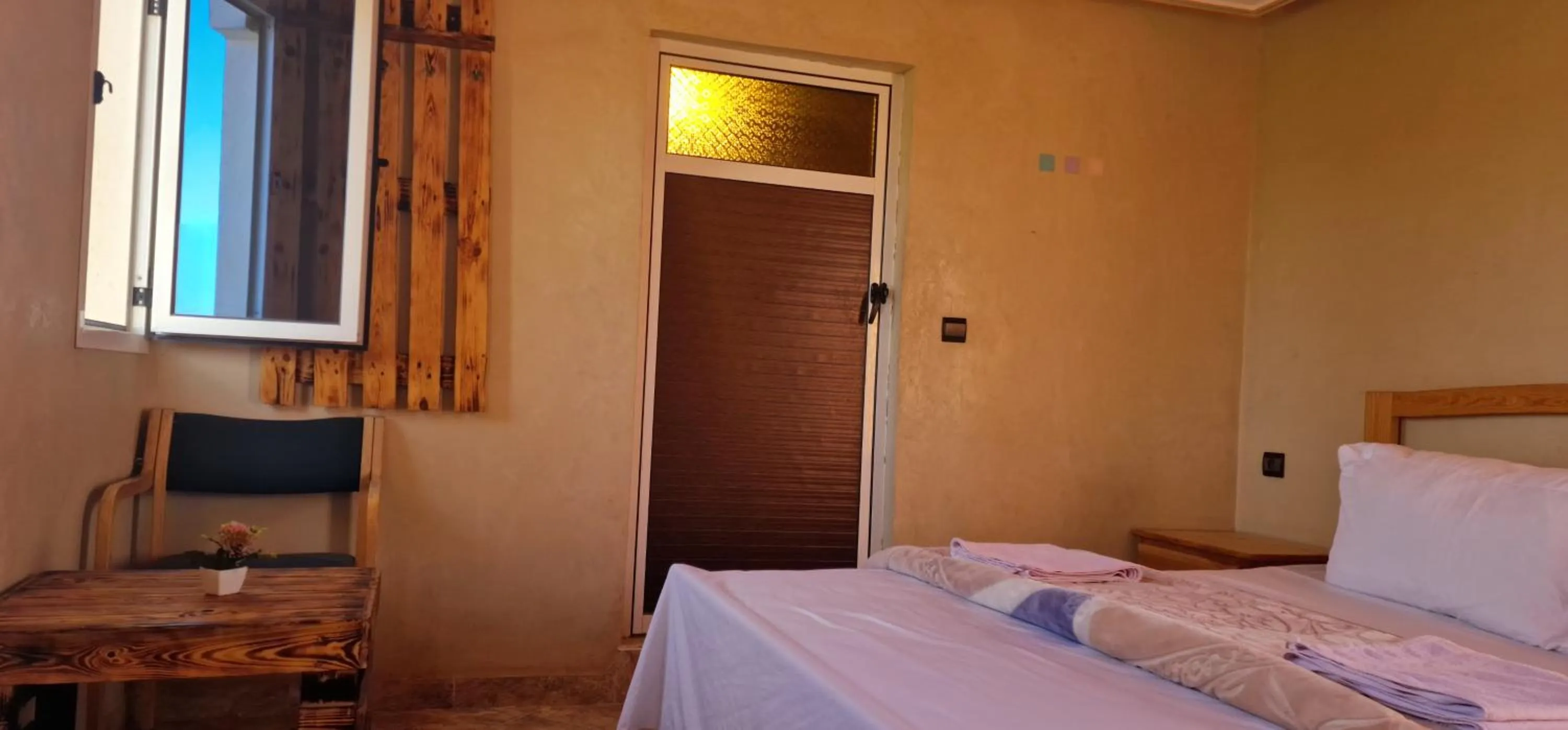 Bed in Bio Palace Hotel