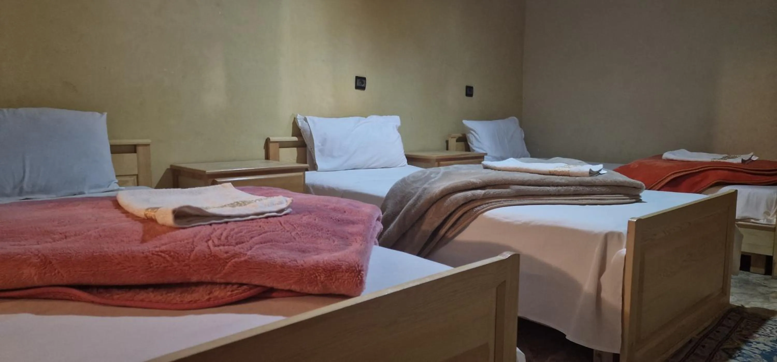 Bed in Bio Palace Hotel