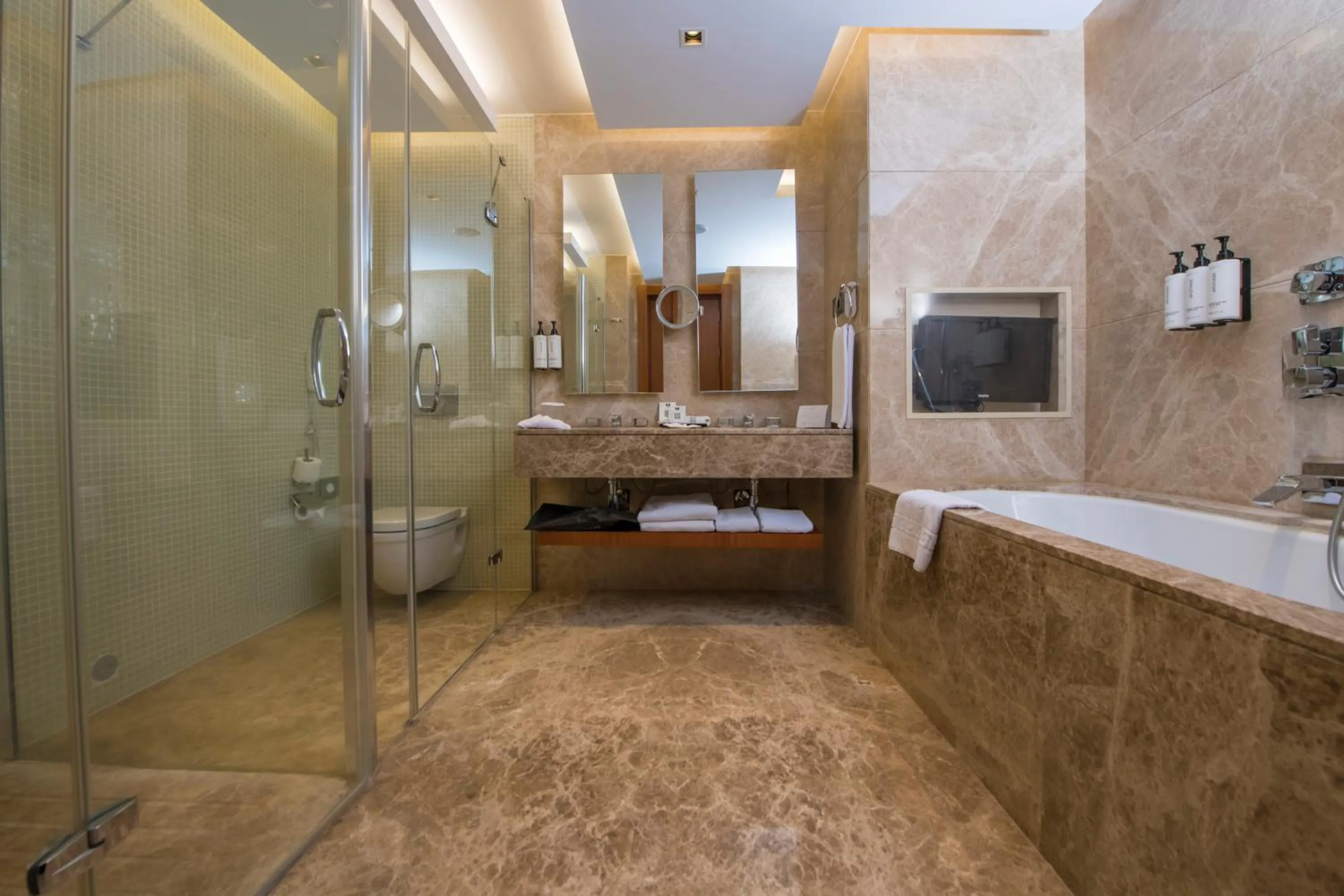 Bathroom in Crowne Plaza Kayseri by IHG