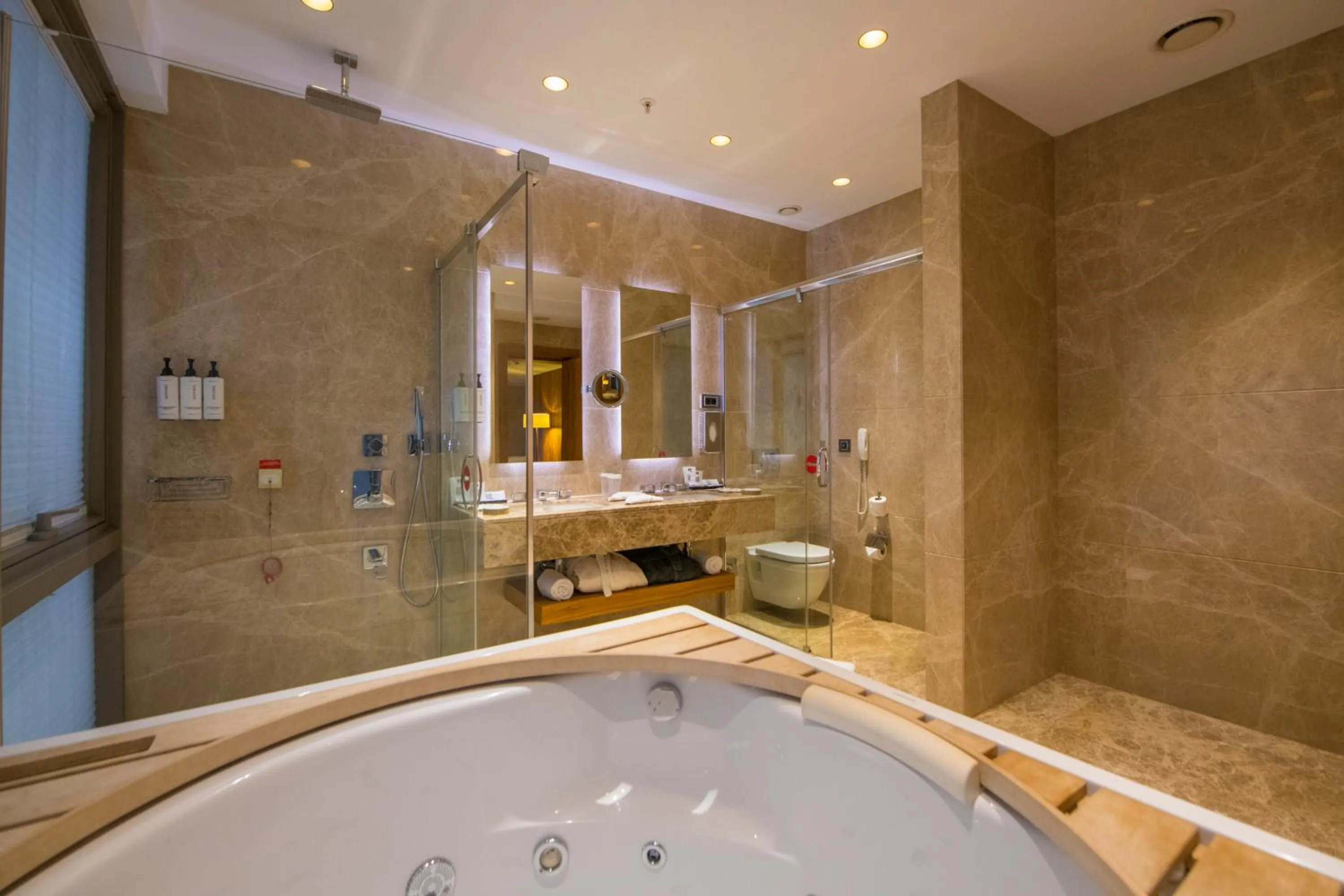 Bathroom in Crowne Plaza Kayseri by IHG
