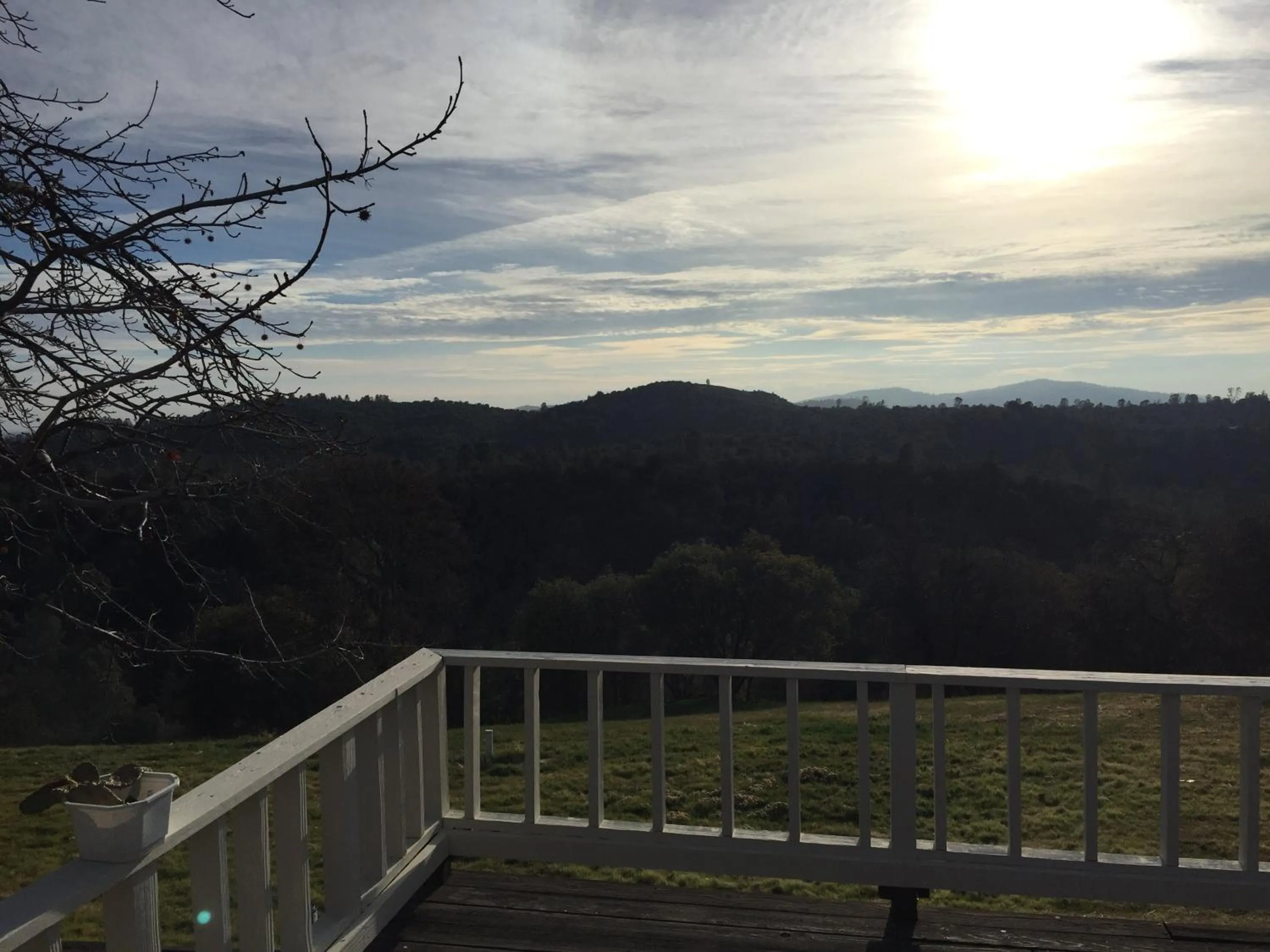Balcony/Terrace in Moon Ranch - a gateway to Yosemite