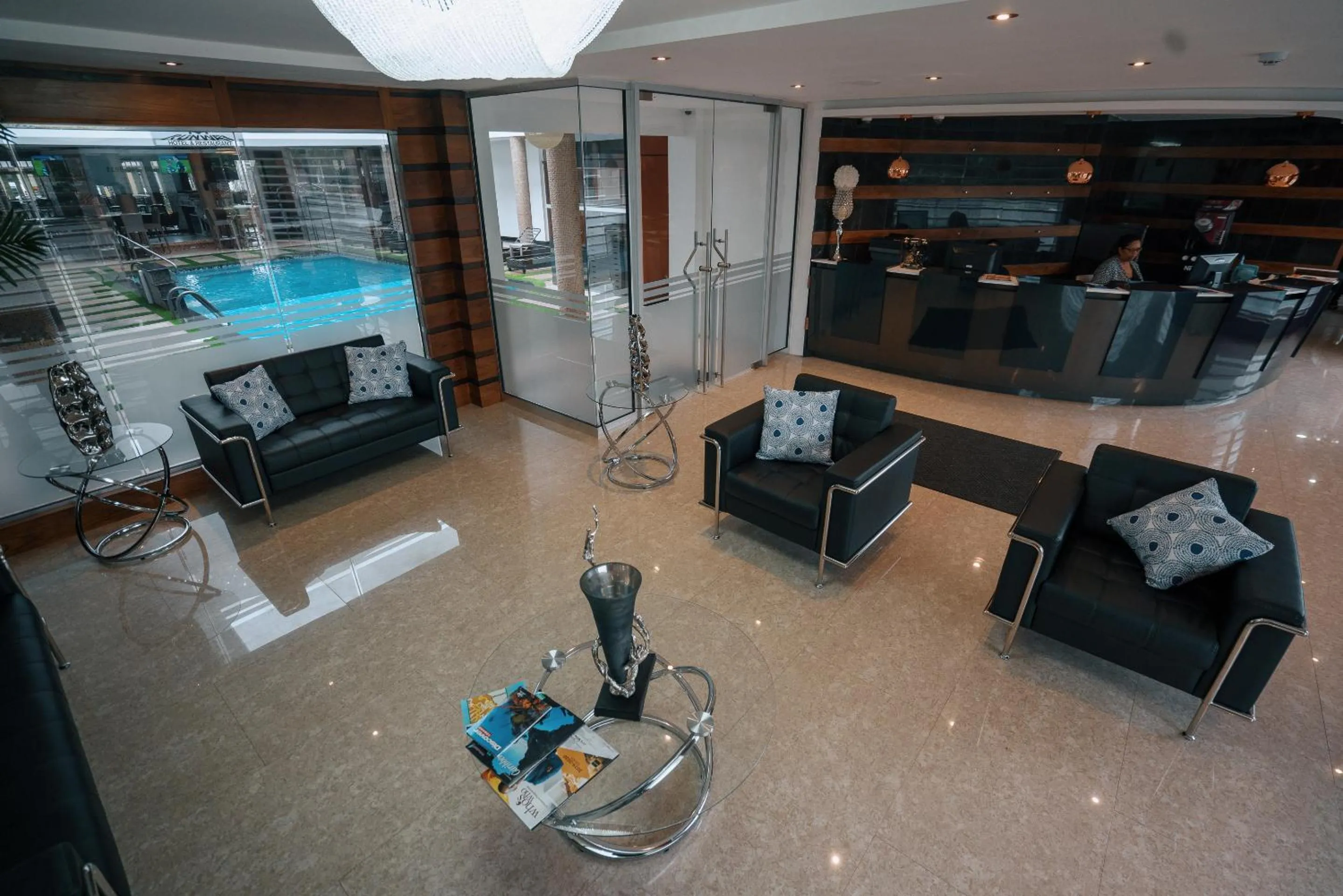 Lobby or reception in Runway Hotel