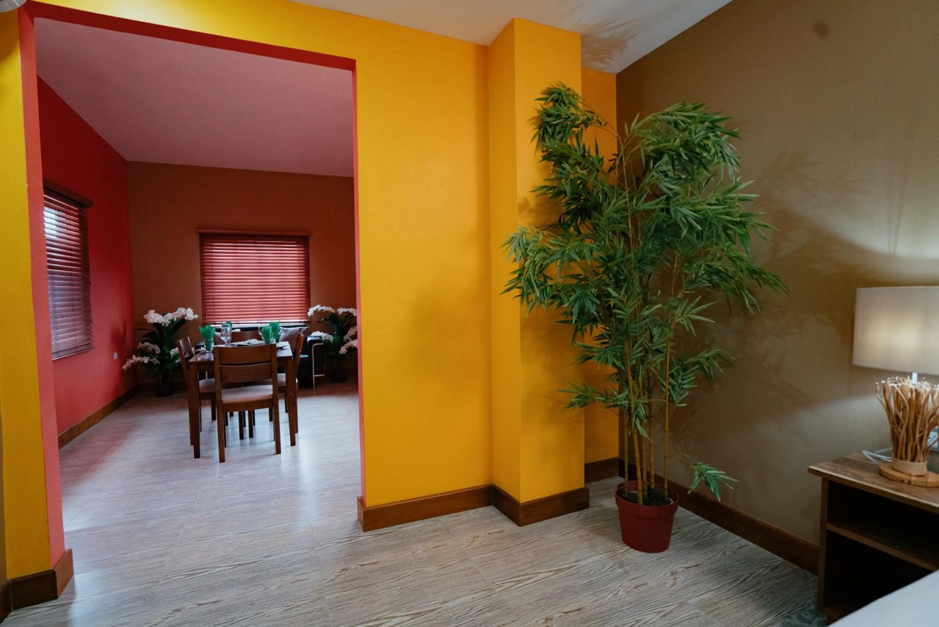 Living room in Runway Hotel