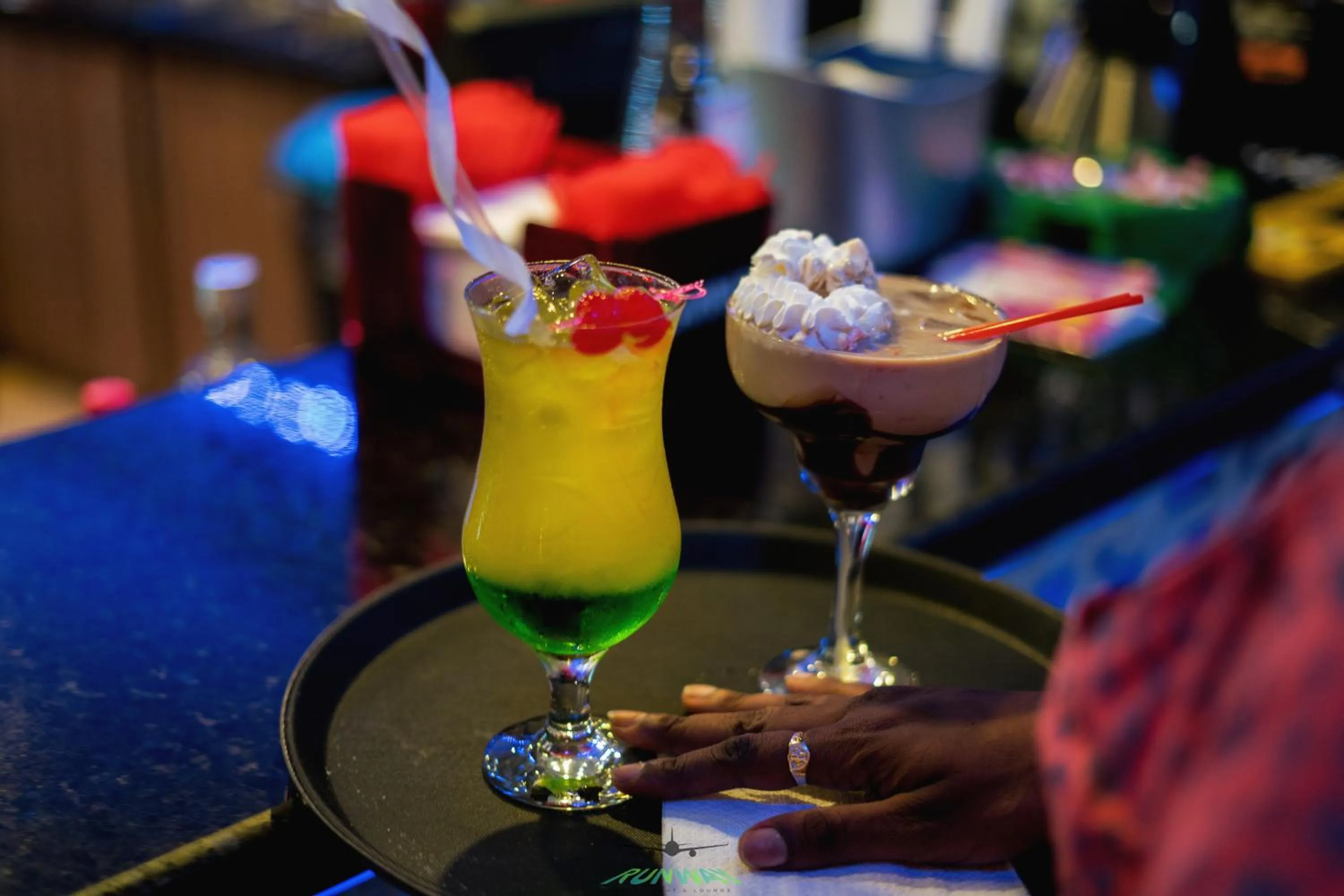 Food and drinks in Runway Hotel