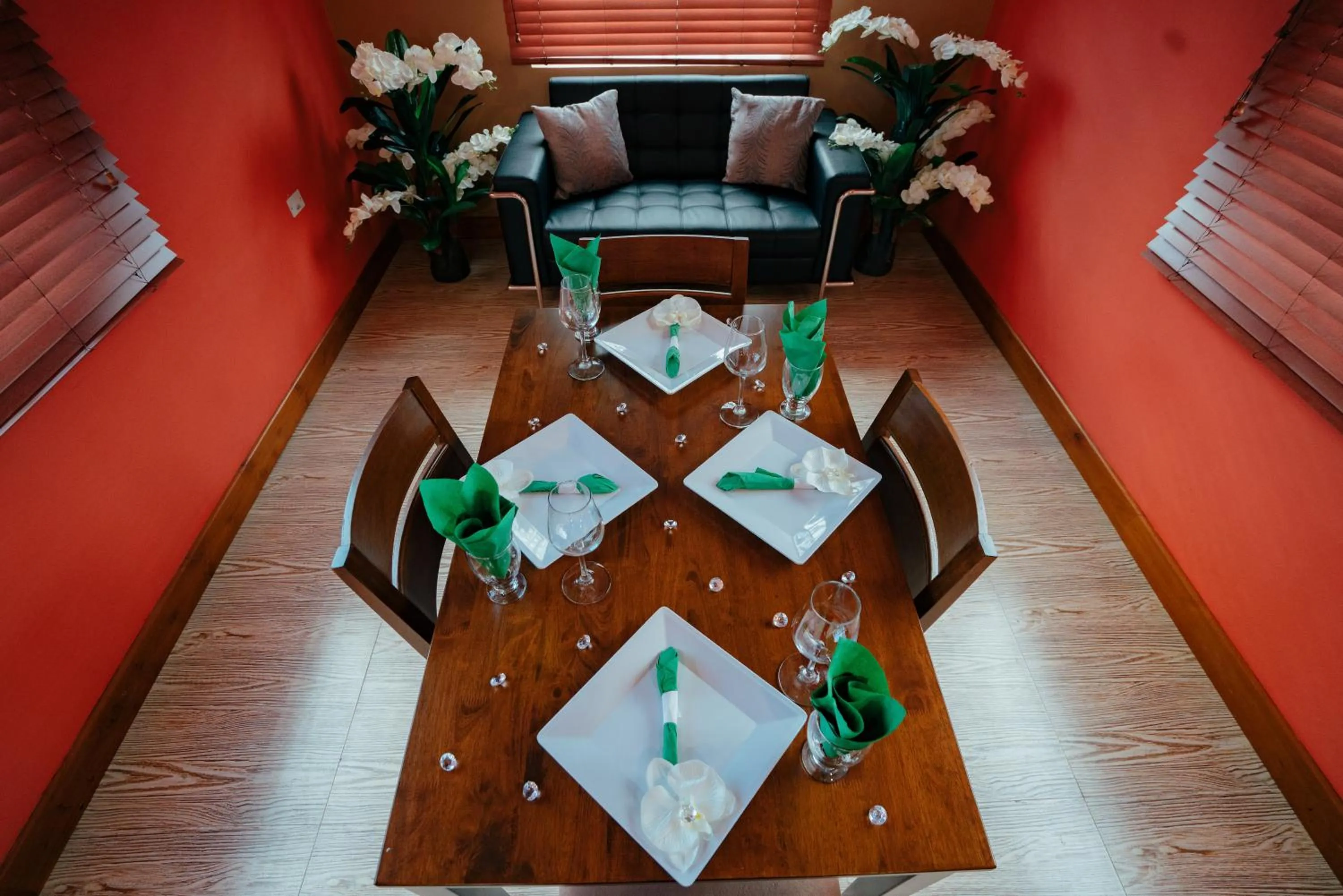 Living room in Runway Hotel