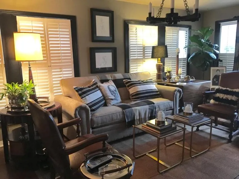 Seating area in Park Place