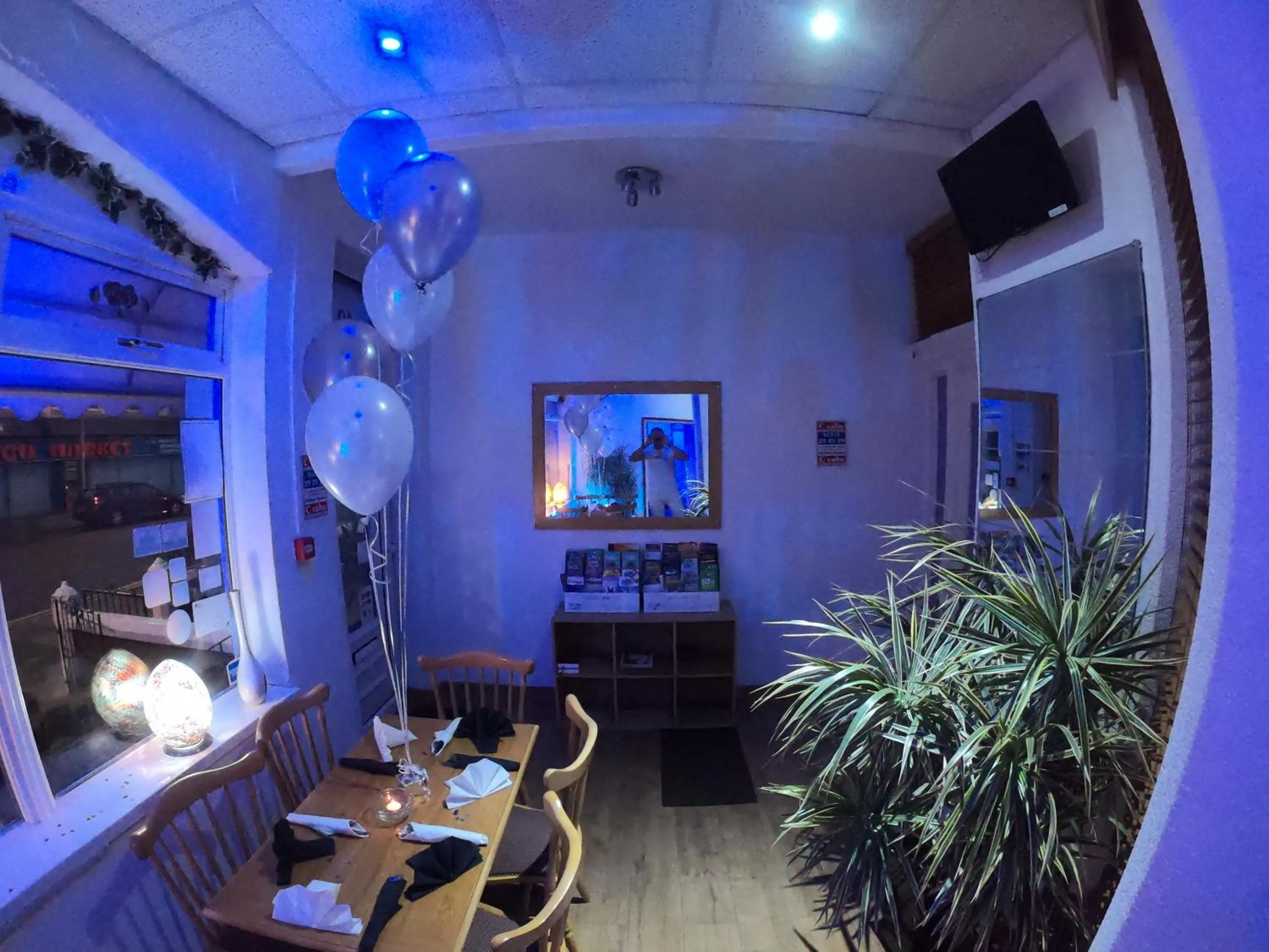 Patio in Granville Hotel