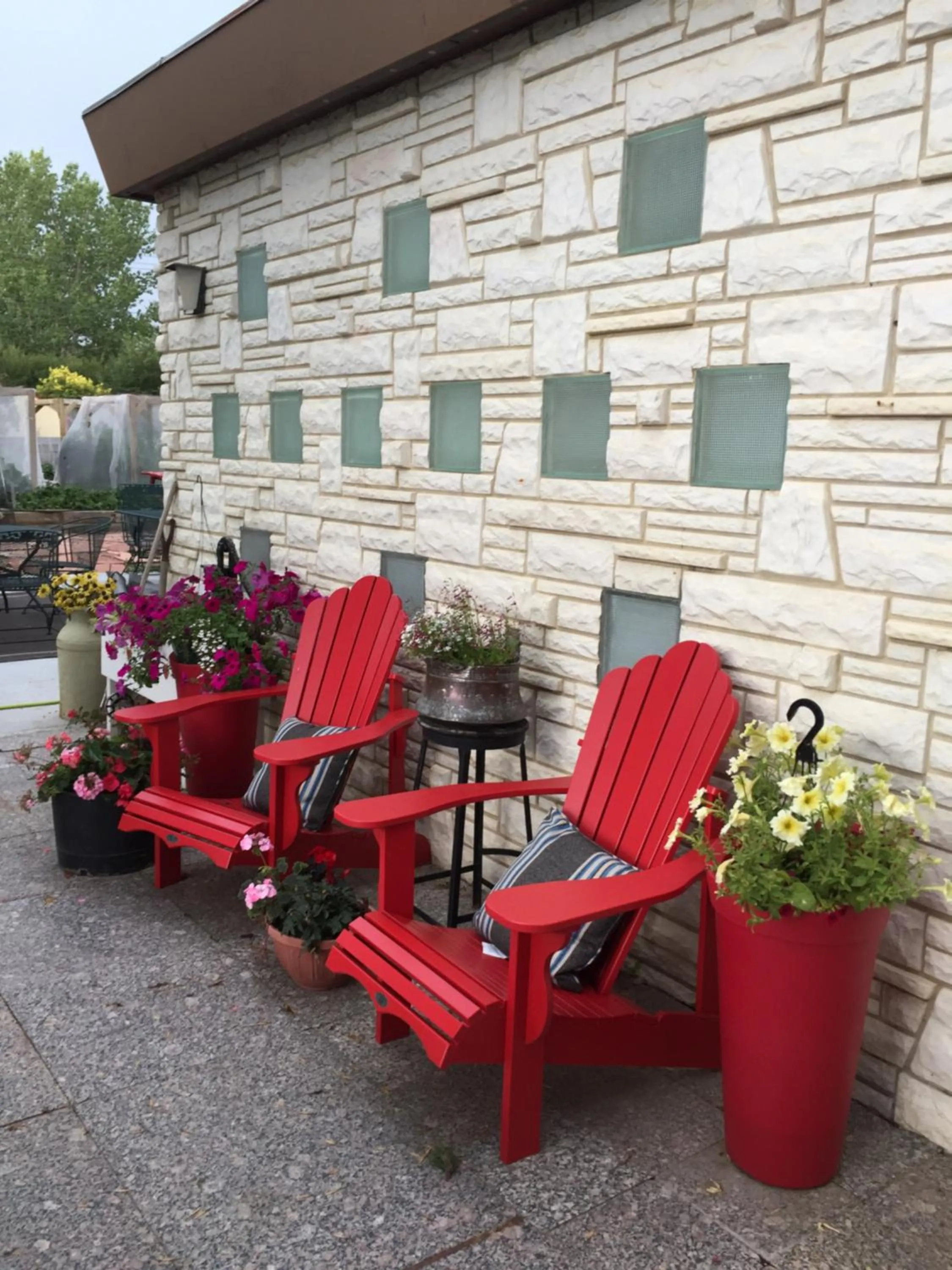 Patio in The Old Church B&B